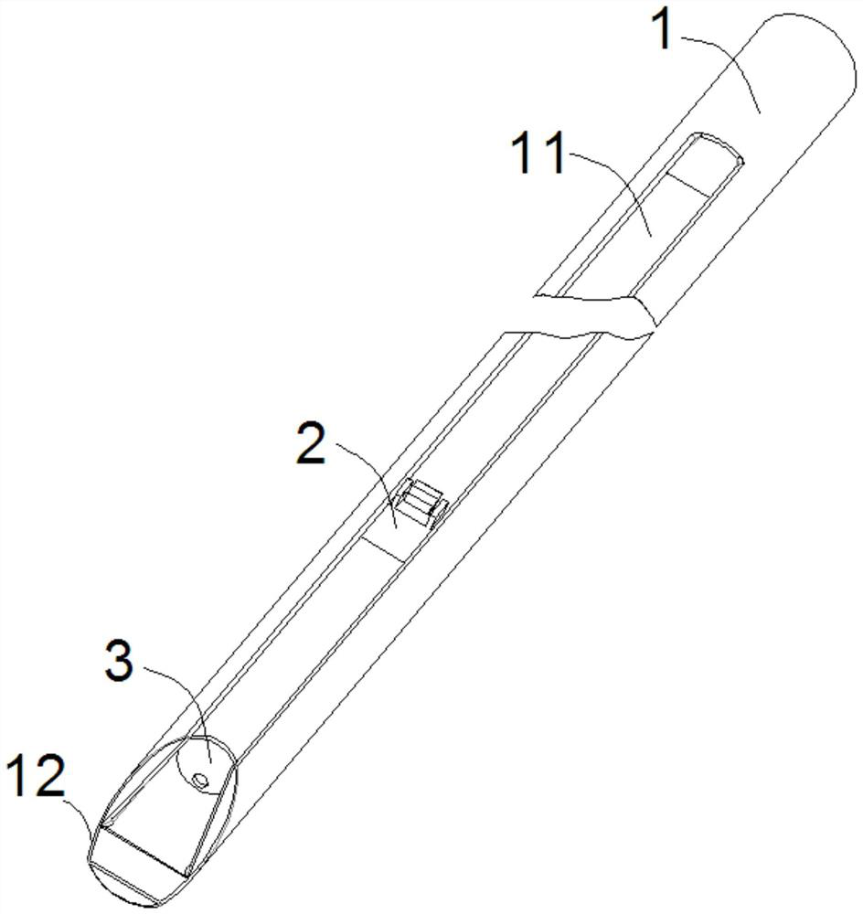 Stripping steel wire guiding device for orthopedics department and stripping method