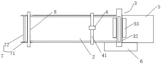 Paper scrap self-cleaning type paper cutting device