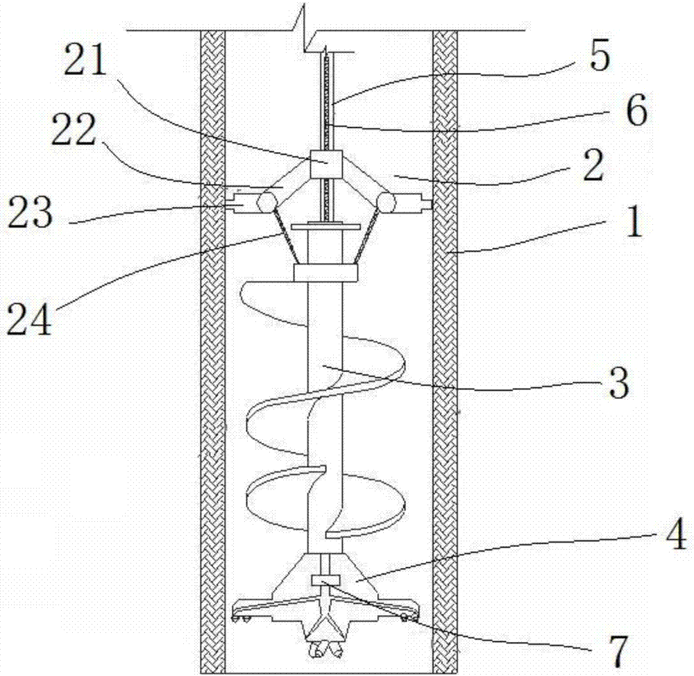 Detachable autorotation type drilling pipe pile and construction method thereof