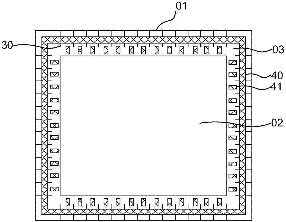 A kind of oled display panel and its preparation method, testing method