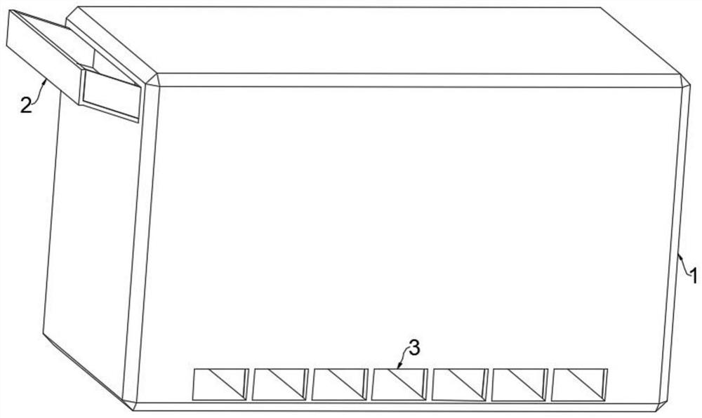 Aluminum alloy steel recovery processing device