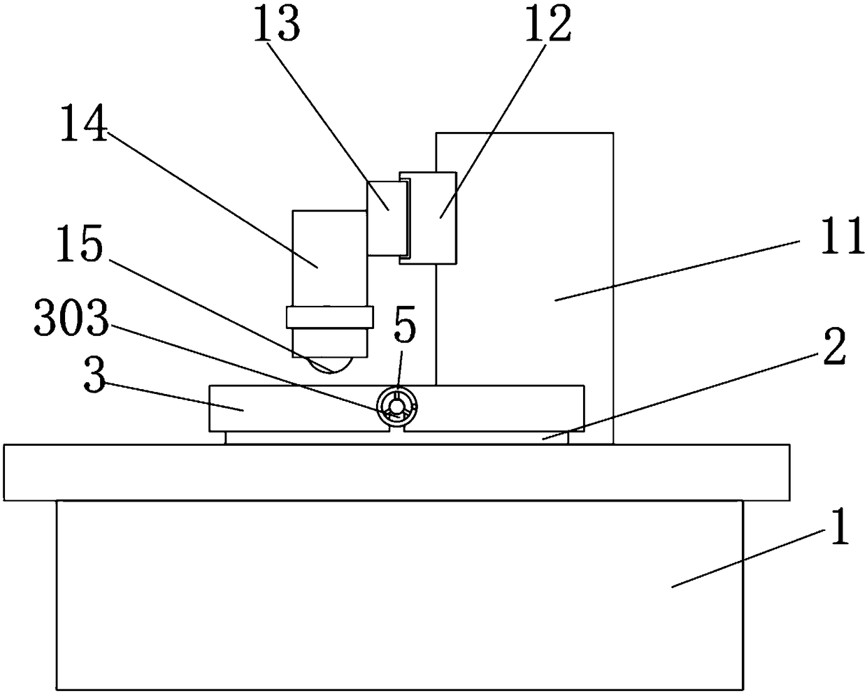 Surface grinder with lifting platform