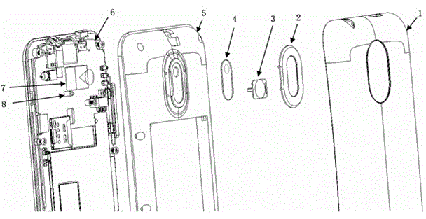 Mobile phone with macro photography function