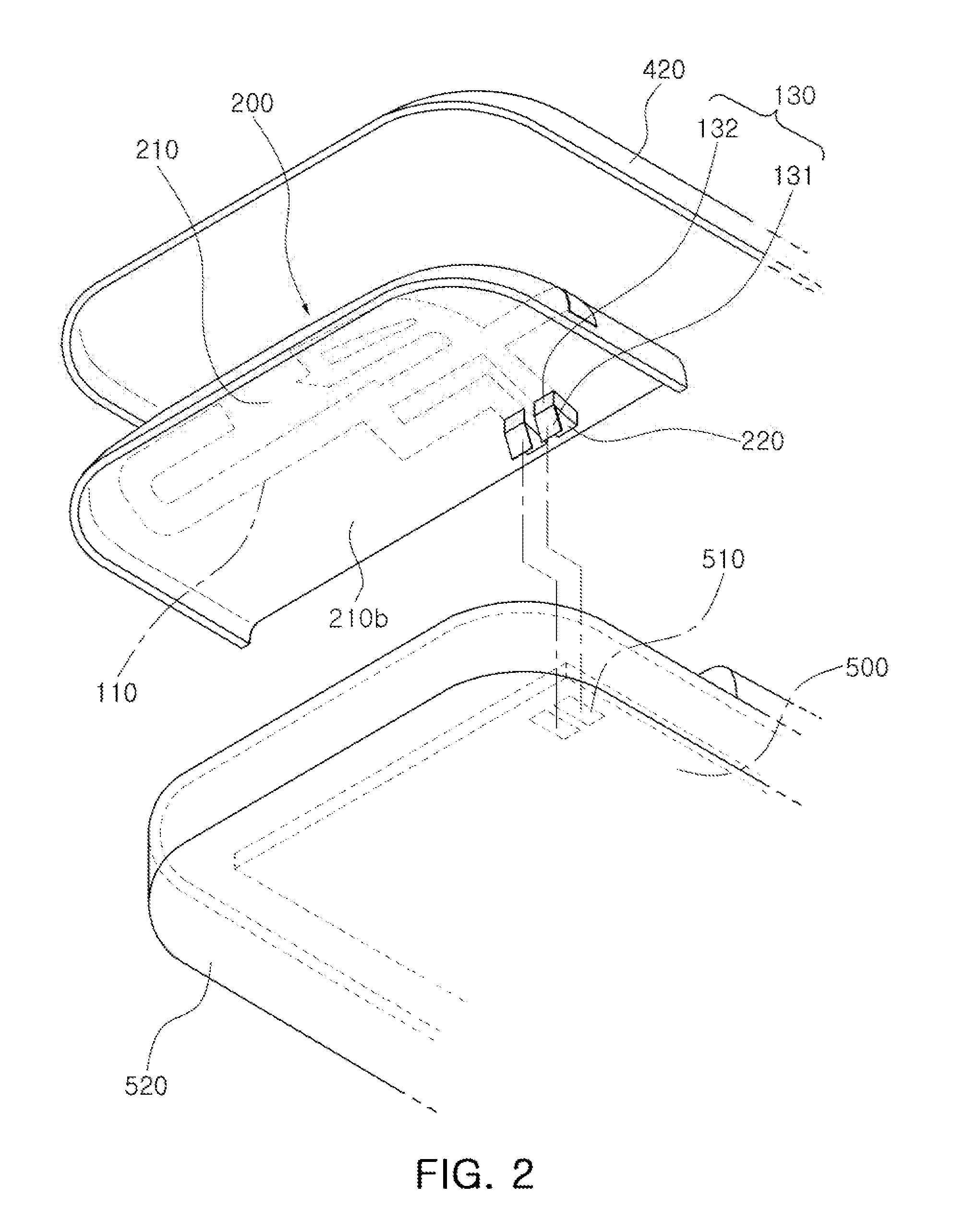 Radiator frame having antenna pattern and method of manufacturing the same