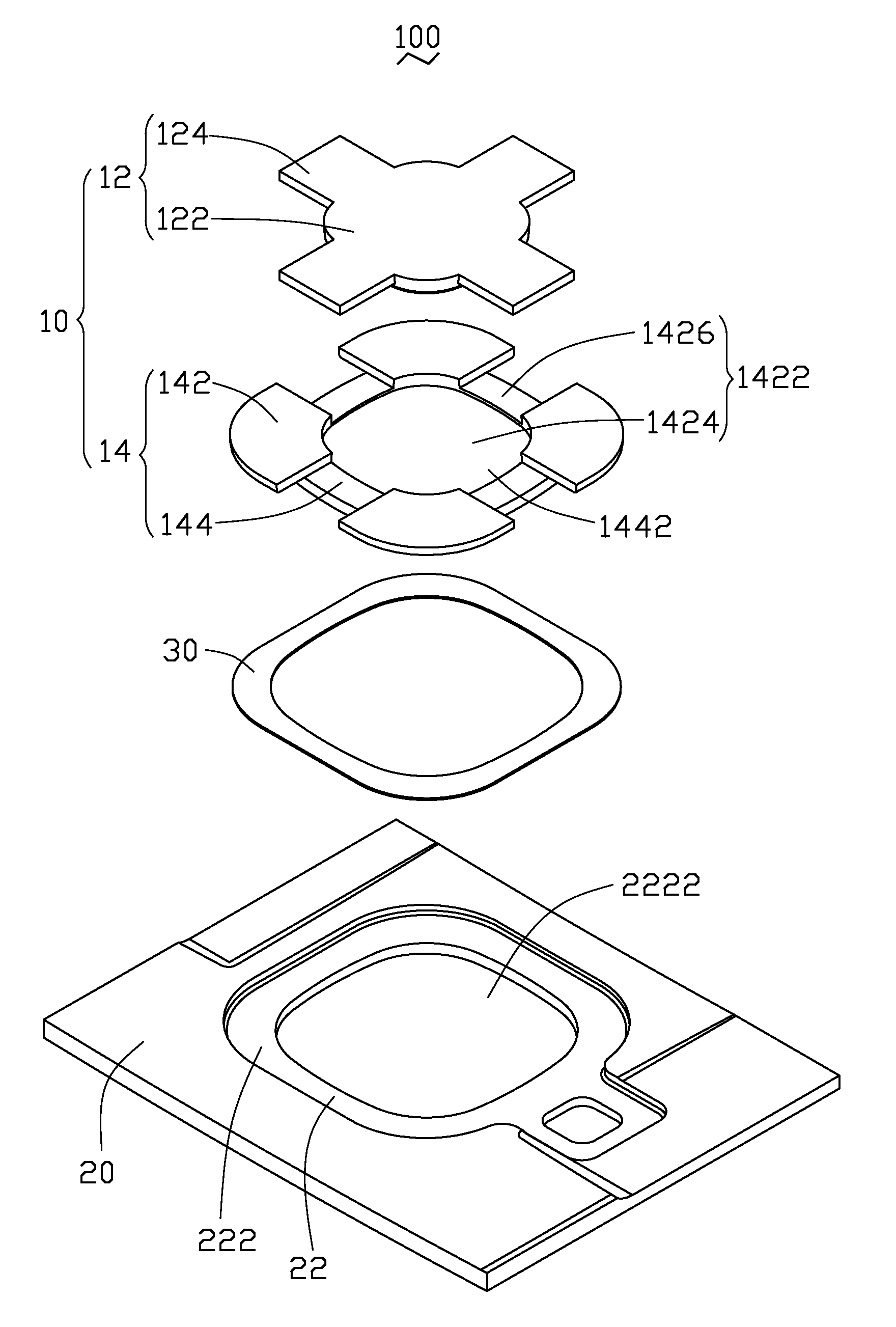 Dust protector for camera module and portable electronic device using the same