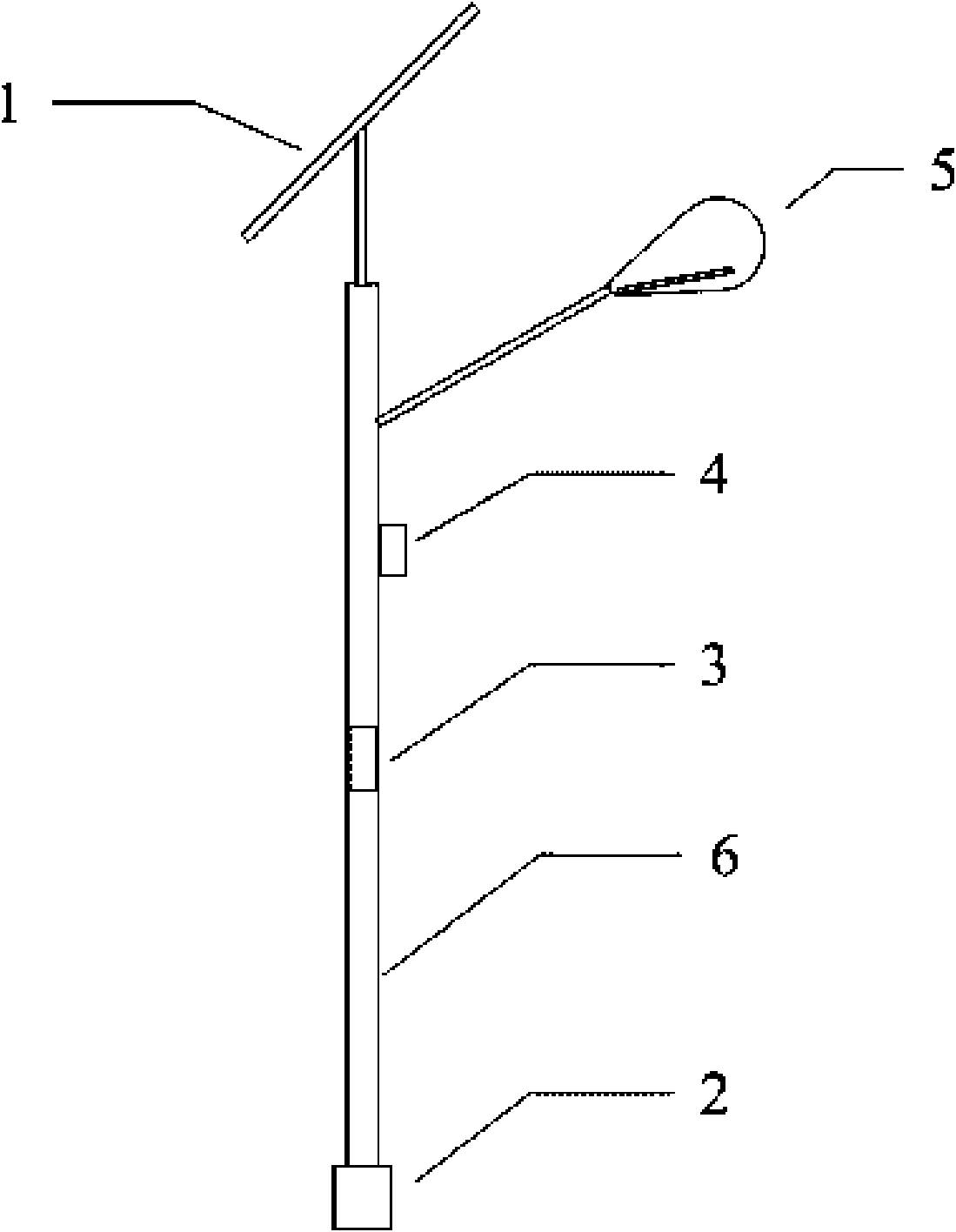 High effective solar street light