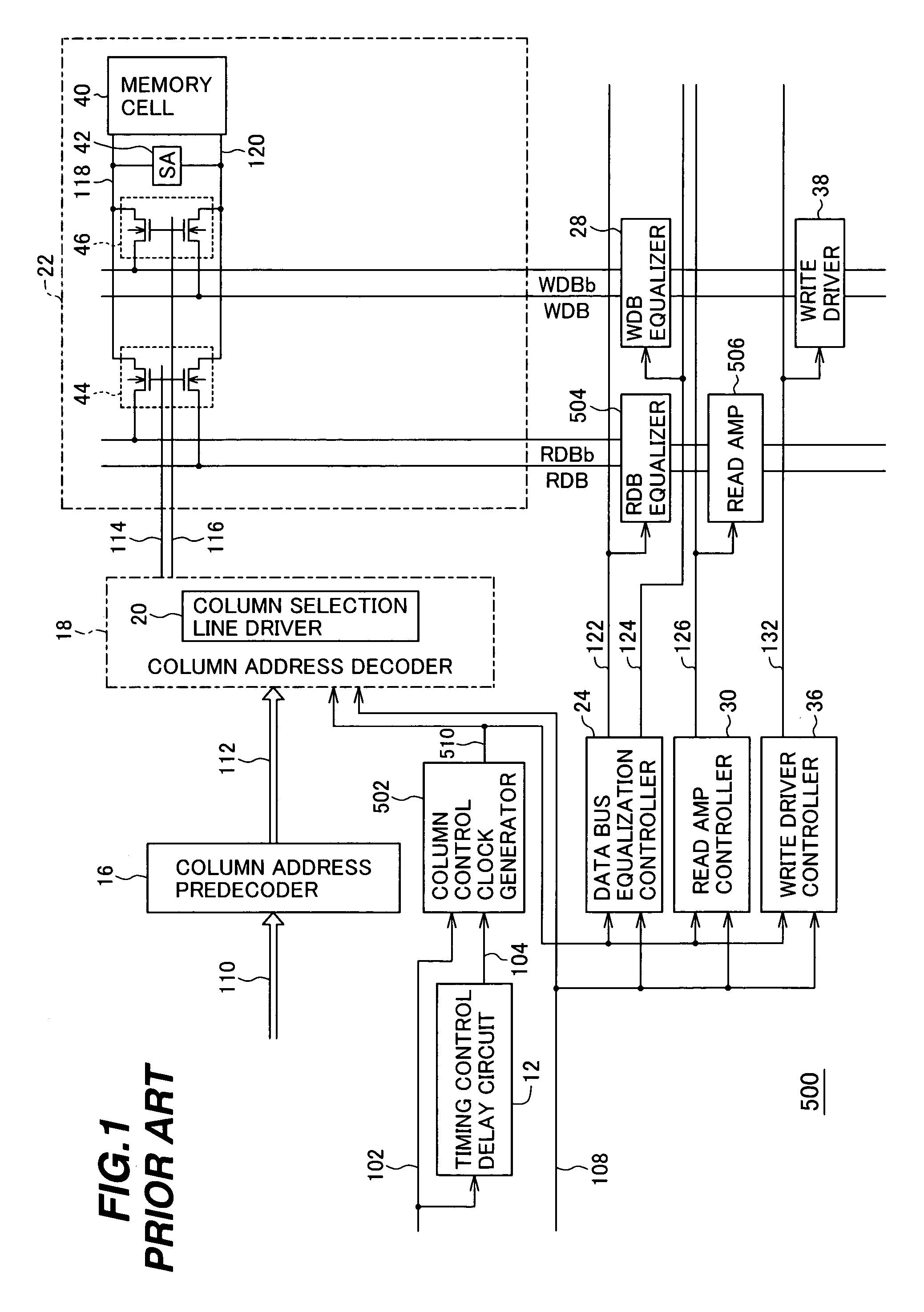 High-speed synchronous memory device