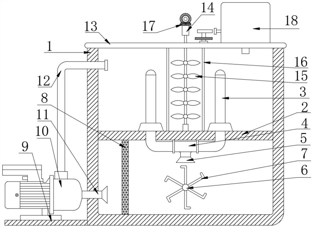 Breeding equipment for improving meat quality of grass carps and method