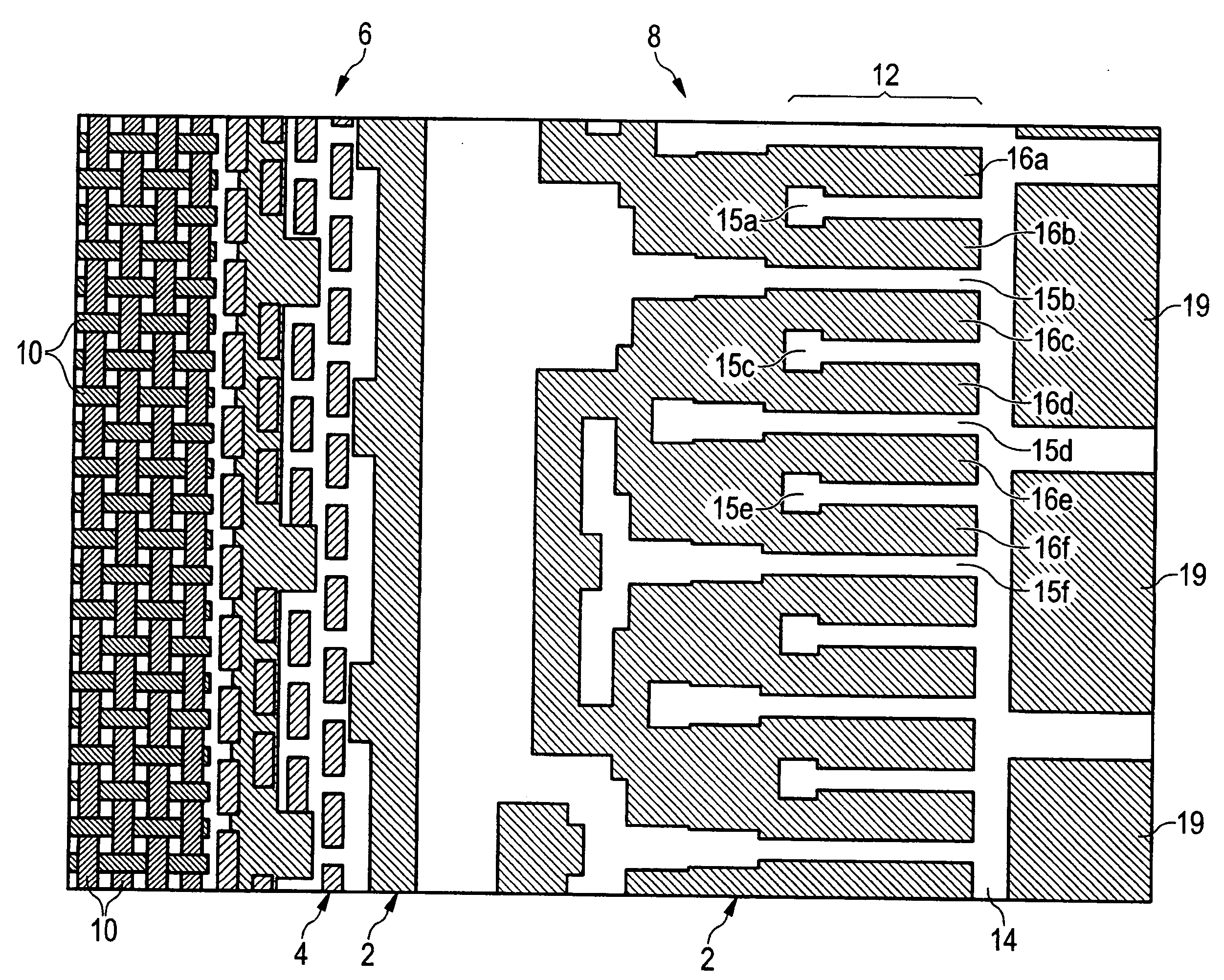 Method for transferring a layout of an integrated circuit level to a semiconductor substrate