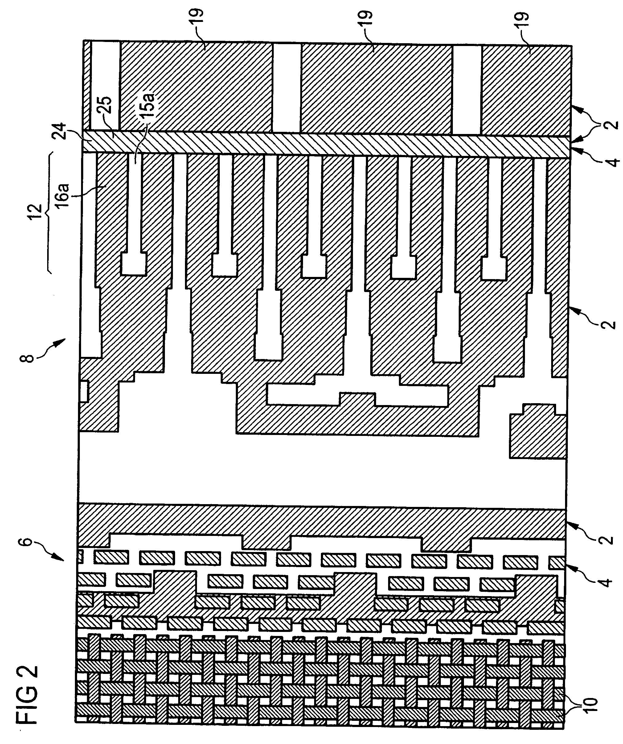 Method for transferring a layout of an integrated circuit level to a semiconductor substrate