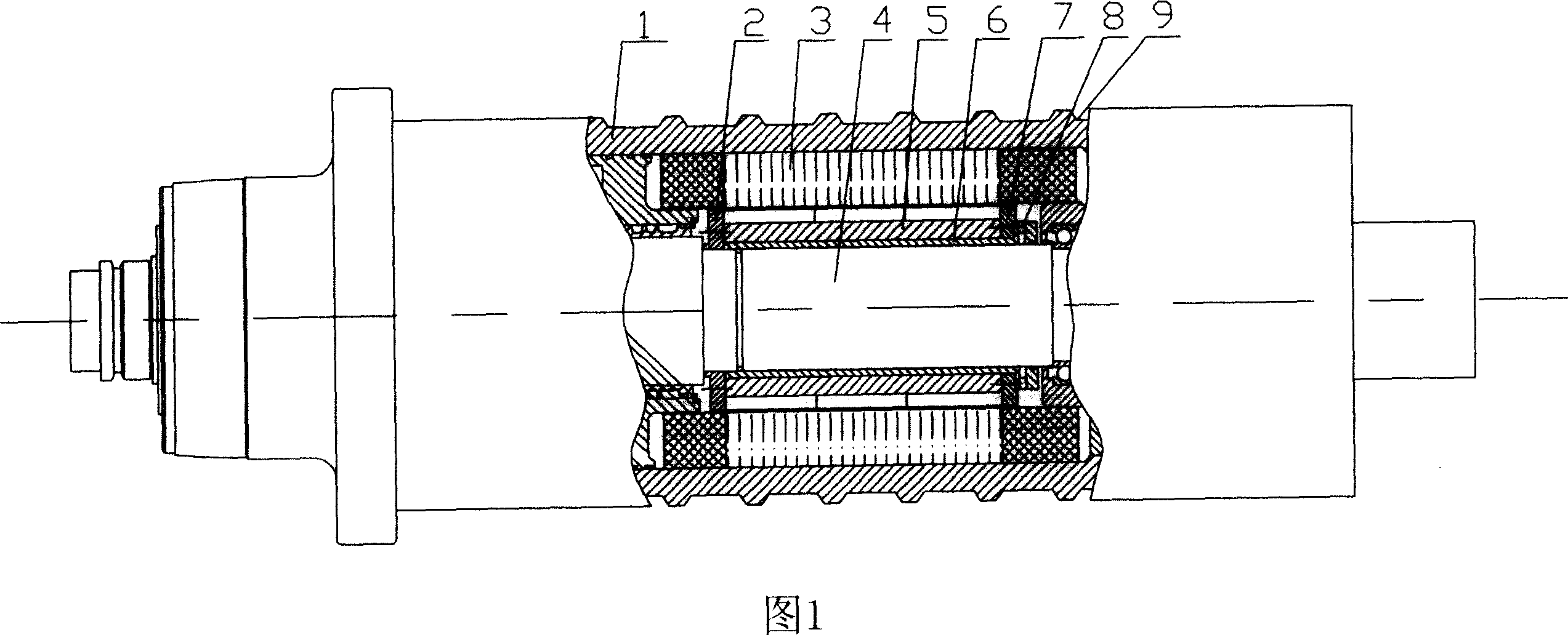 Electrical spindle drived by AC permanent magnet synchronous motor