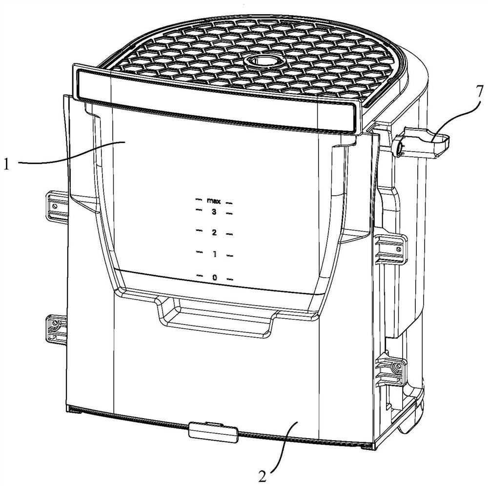Air treatment device and air conditioner