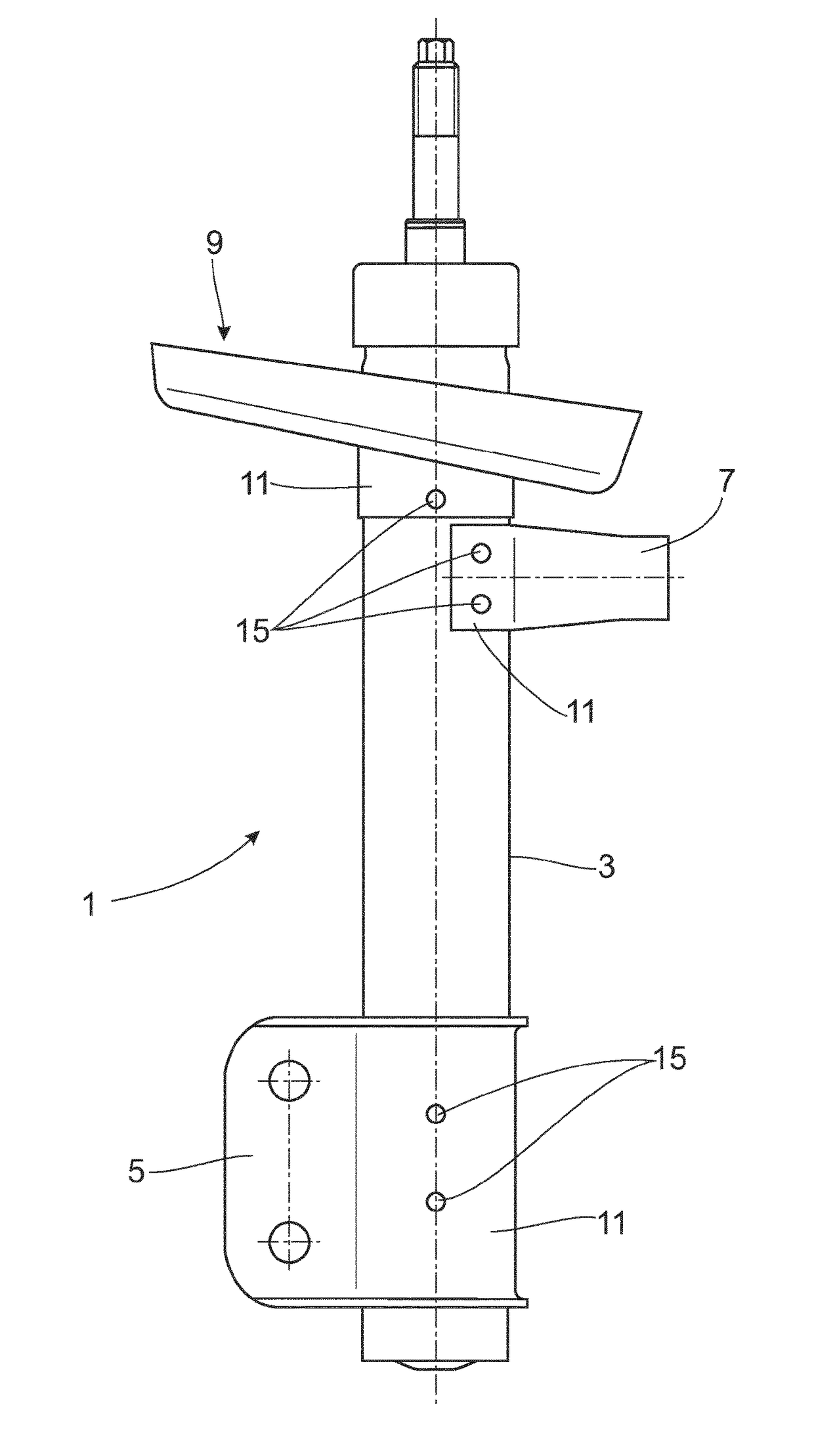 Piston And Cylinder Unit With An Add-On Part