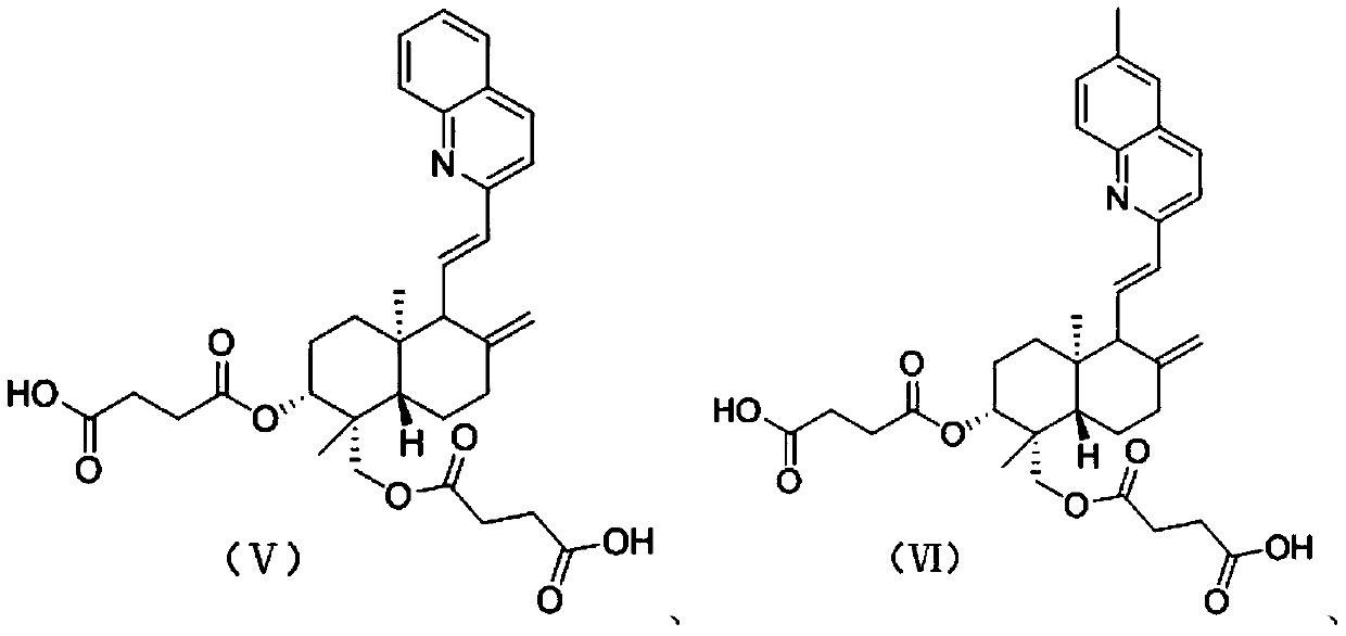 12-quinoline substituted-andrographolide derivative and preparation method and application thereof