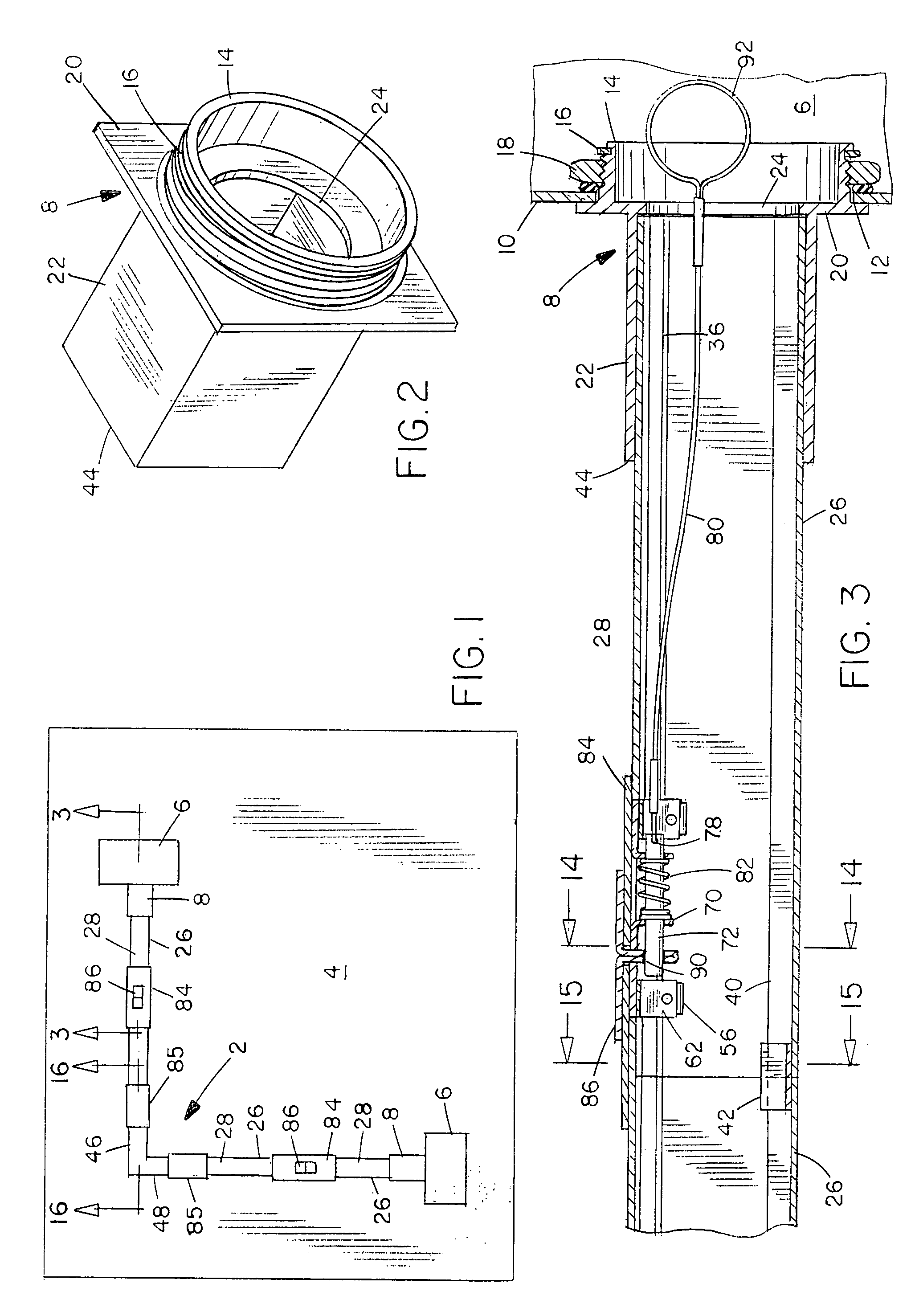 Secure conduit (pathway) system for telecommunications and communications transmission equipment, environmental analysis equipment, computer equipment and the like