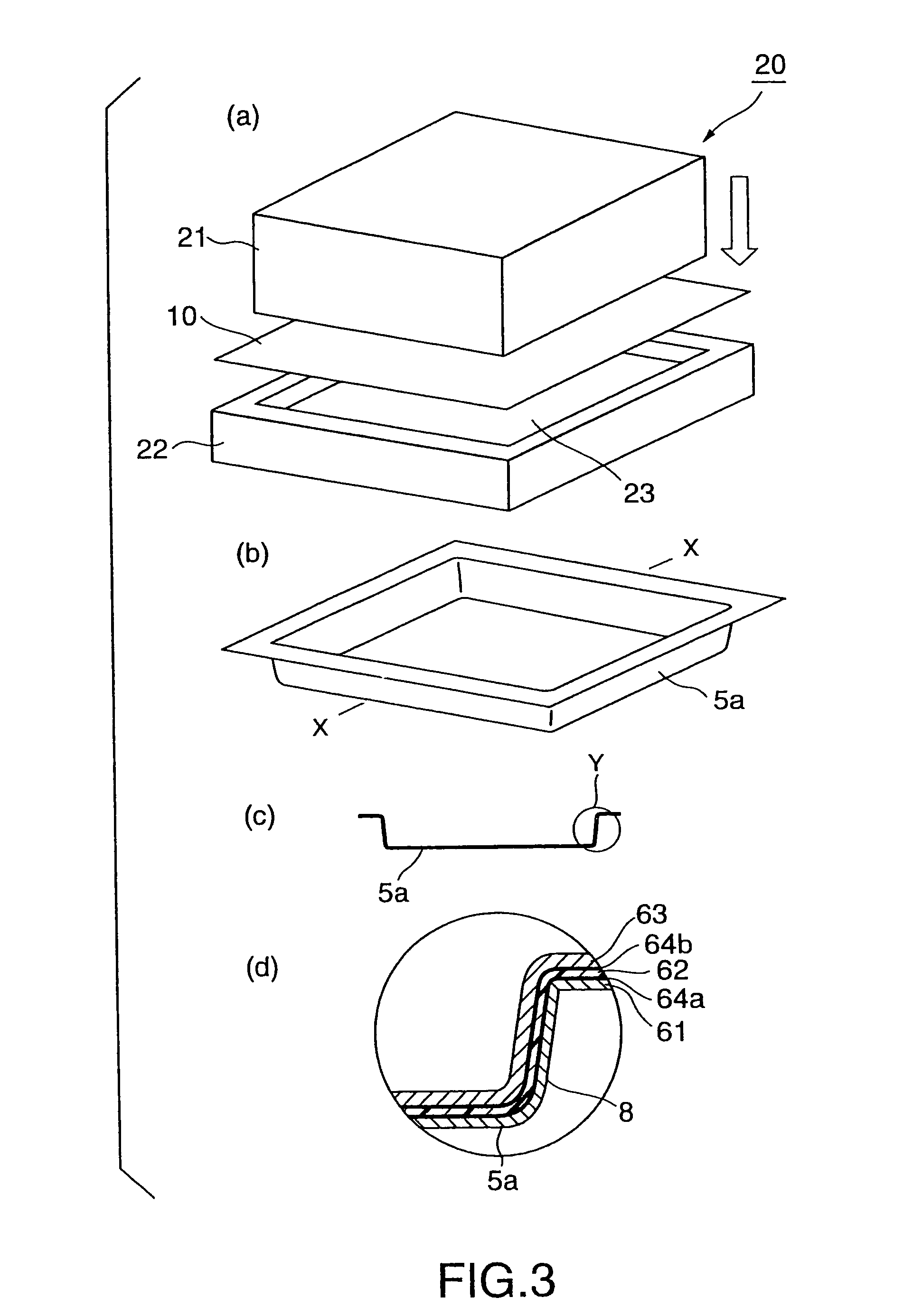 Polymer battery module packaging sheet and a method of manufacturing the same