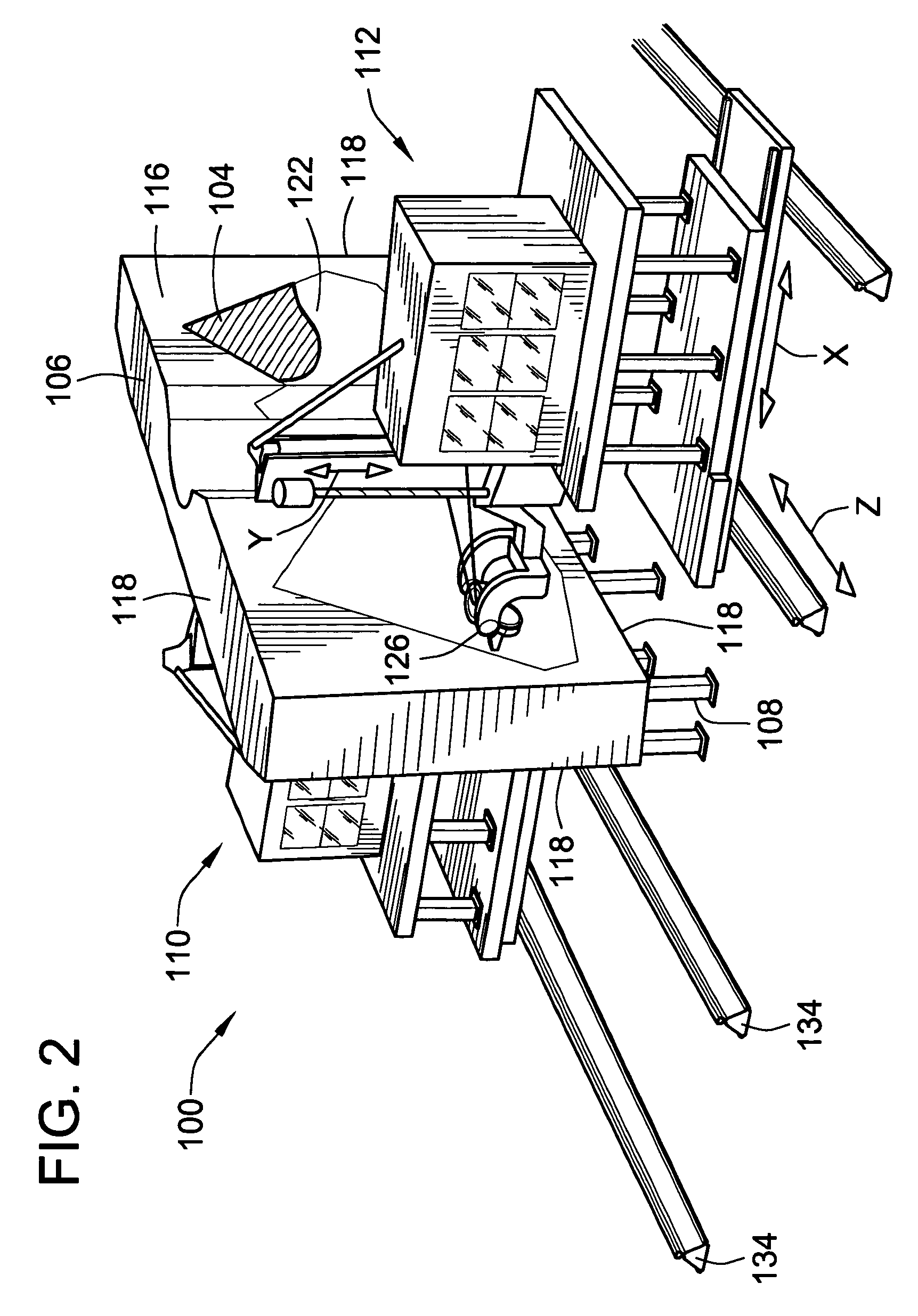 Forming a composite structure by filament placement on a tool surface of a tablet