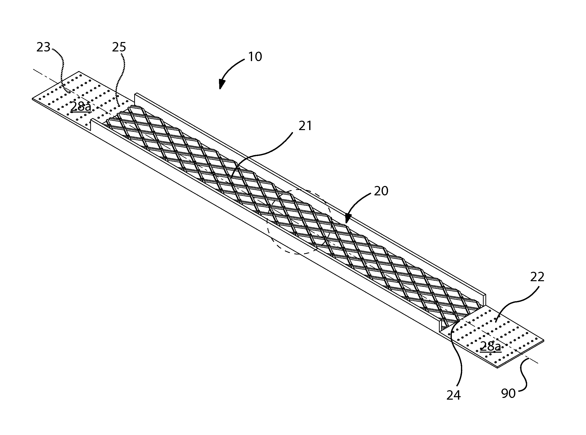 Vehicle traction mat and associated method