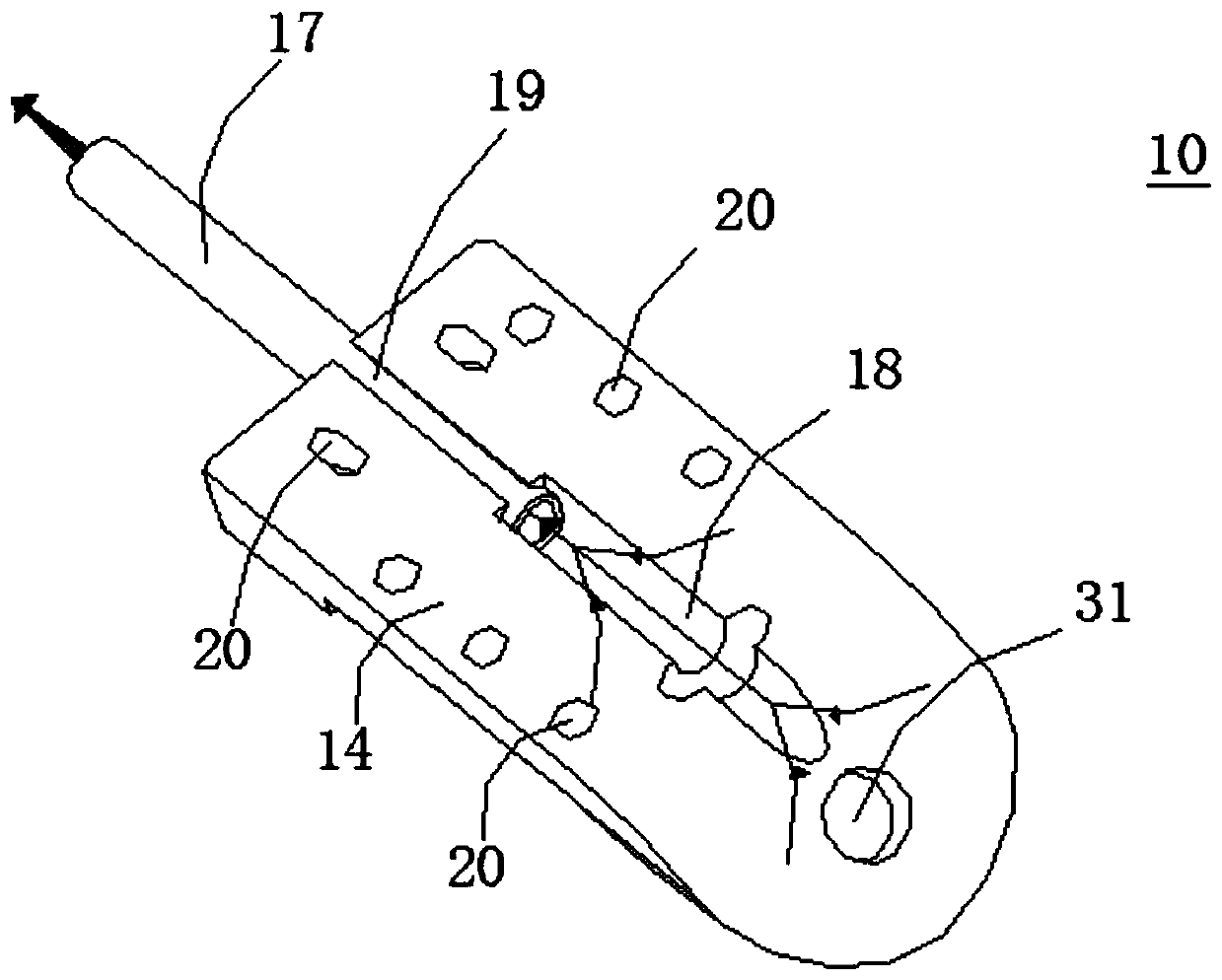 Vascular anastomosis fixing support apparatus and operation method thereof