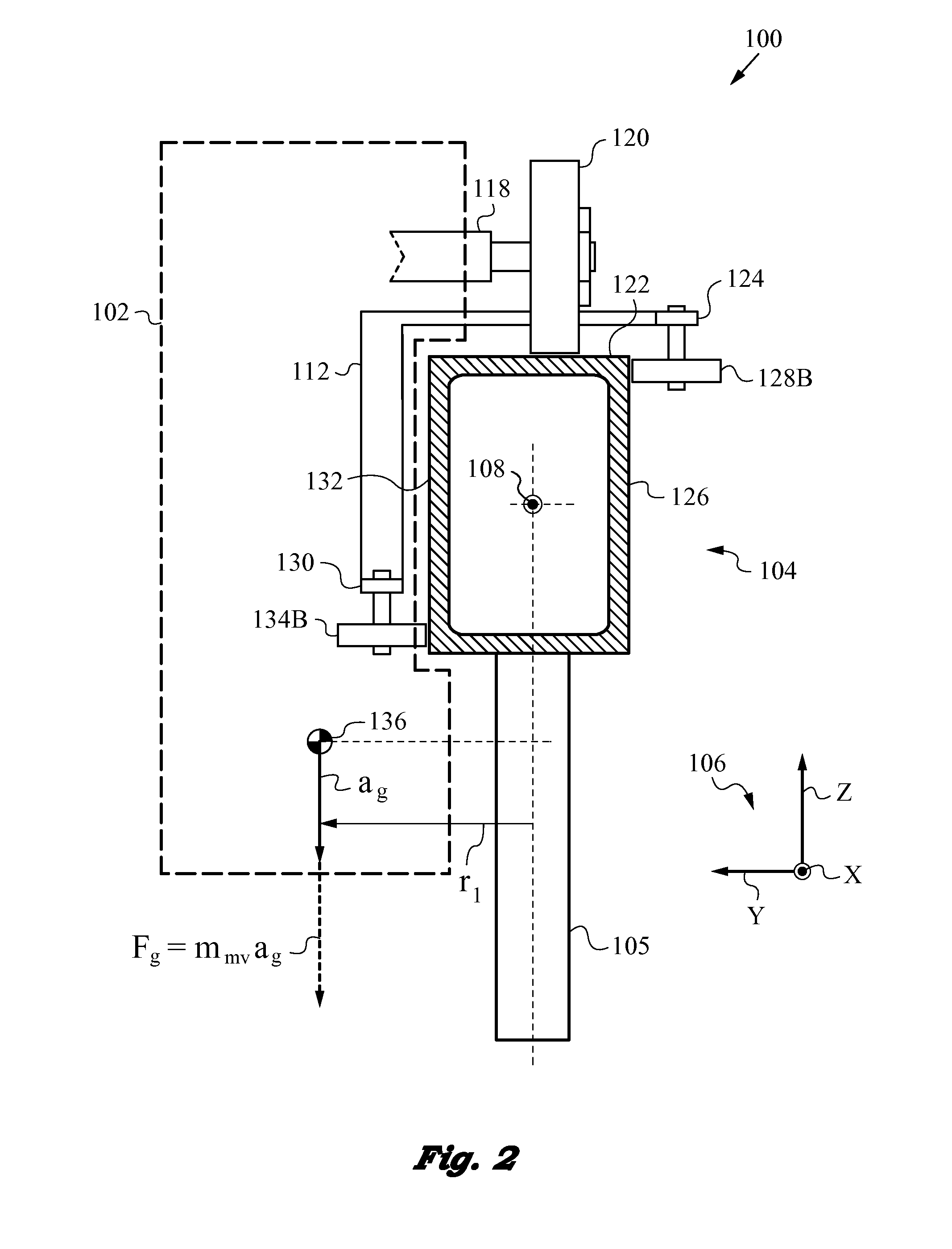 Monorail vehicle apparatus with trucks designed to accommodate movement along curved rail sections