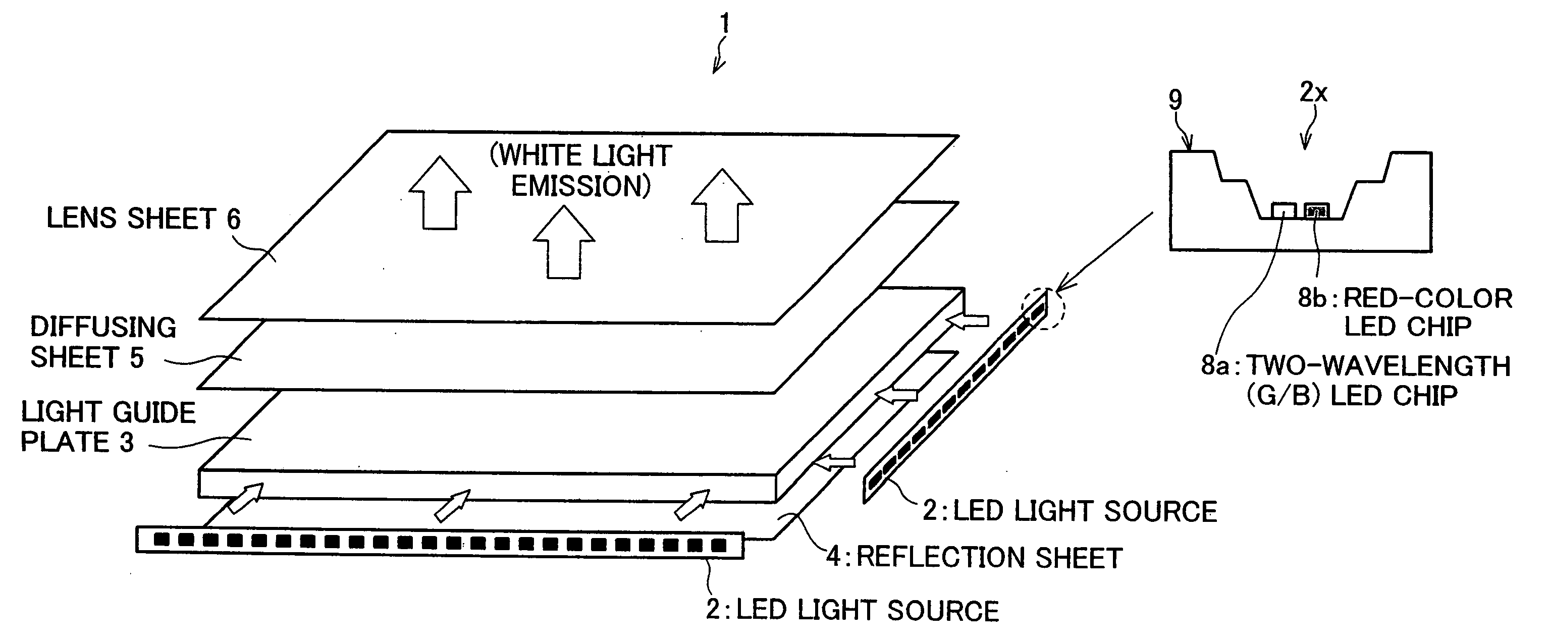 Light source module, backlight unit, and liquid crystal display device