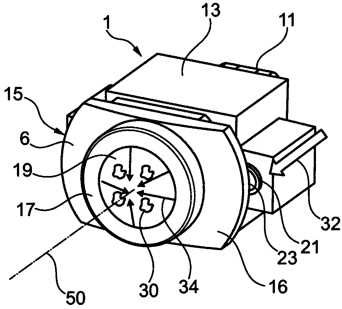 Device for protecting optical sensor and driver assistance system comprising optical sensor