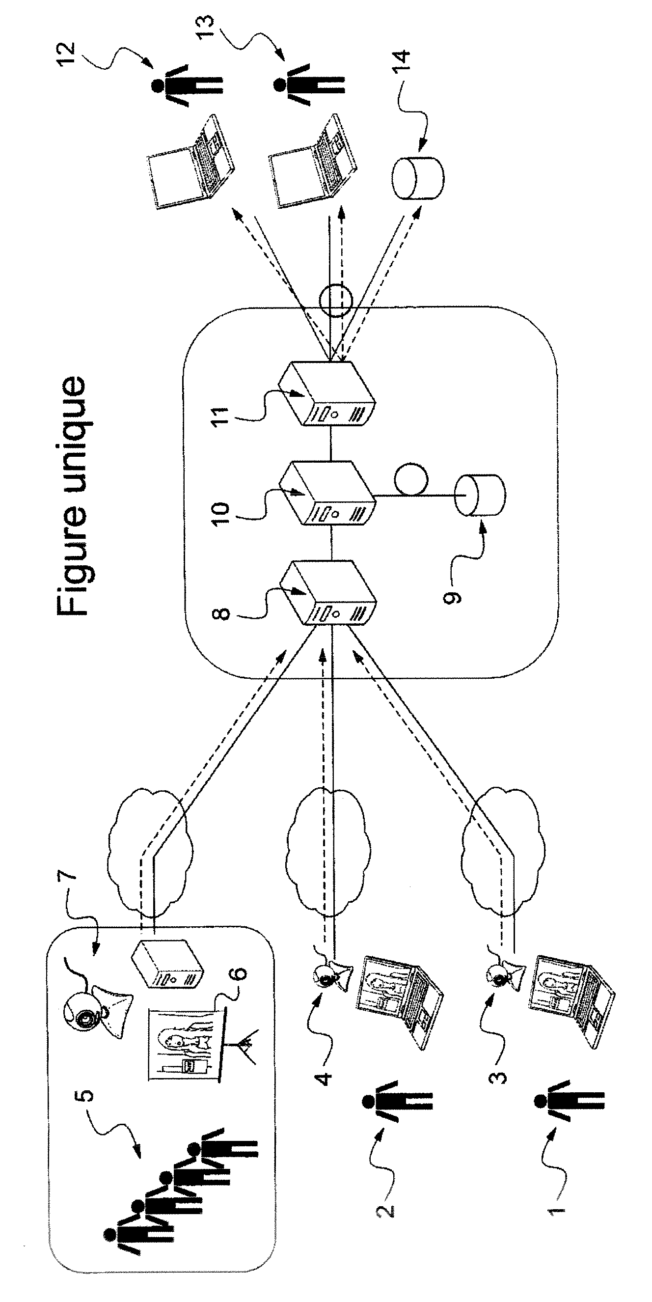 Method for determining user reaction with specific content of a displayed page