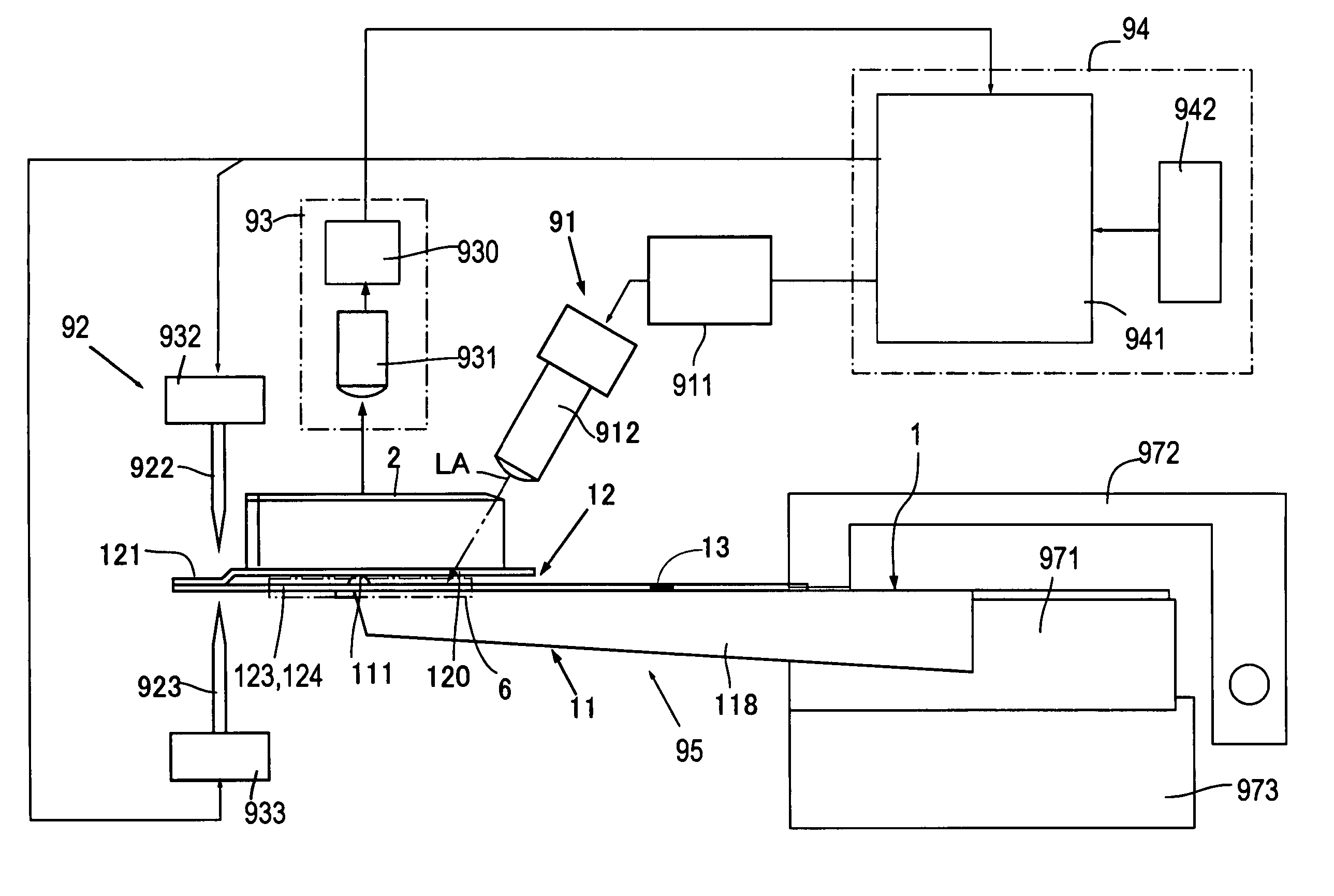 Apparatus for adjusting static attitude of thin film magnetic head