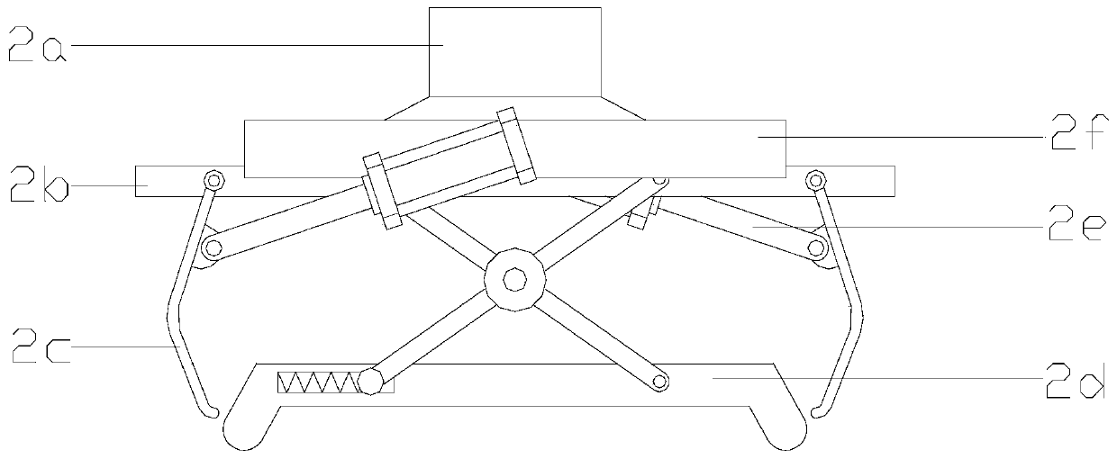 Automatic stacking device for logistics