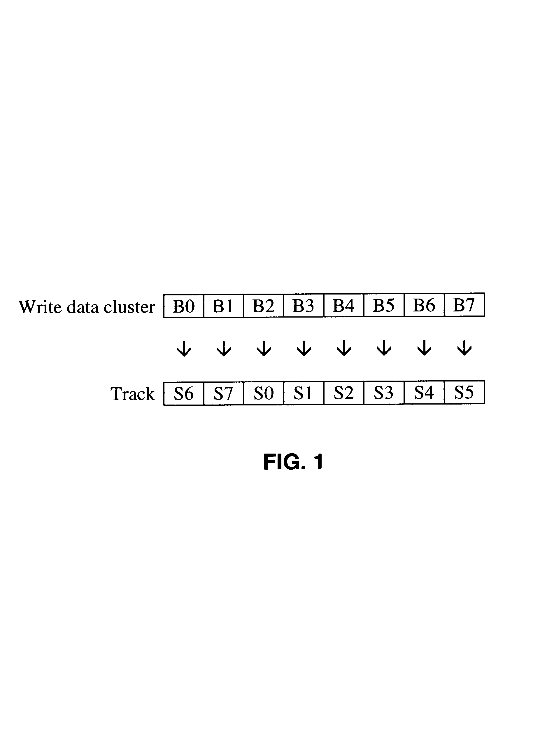 Method for writing streaming audiovisual data to a disk drive
