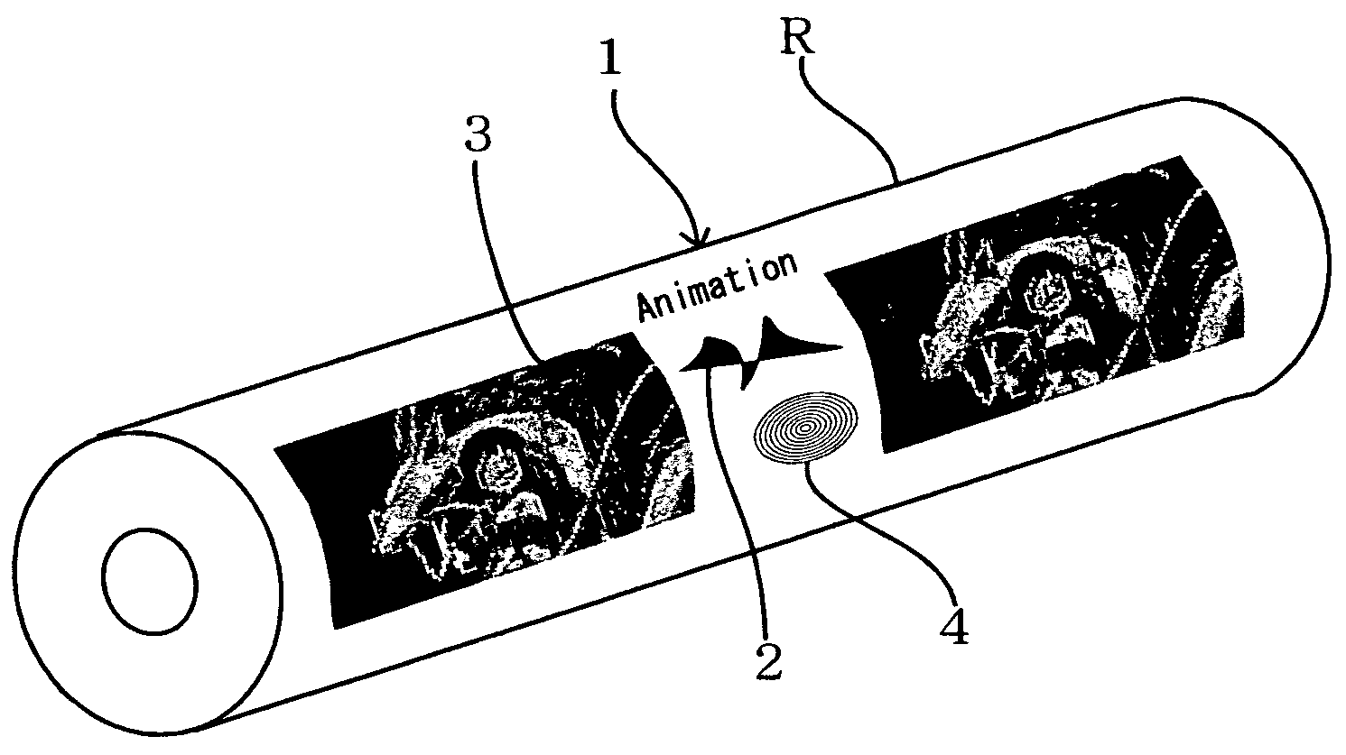 Gravure printing method and gravure printed item