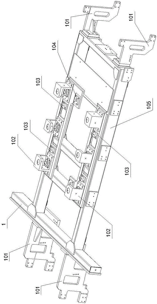 Self-adaptive flexible floating gripper applied to door covers on welding and assembling line