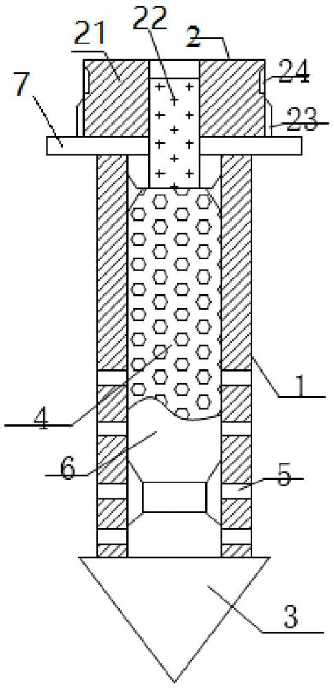 A bone needle structure for external fixation