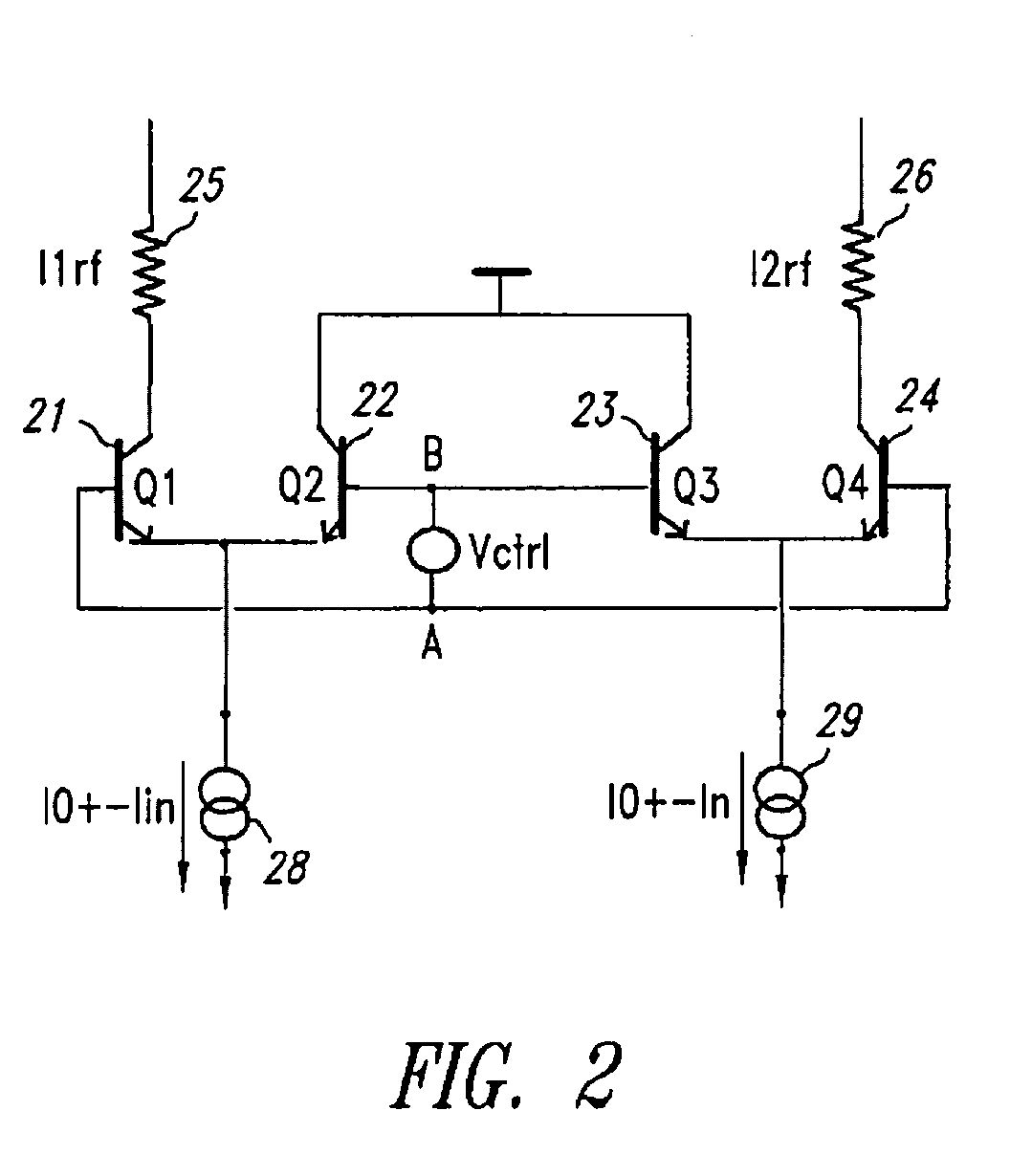 Attenuation cell with an attenuation factor control device