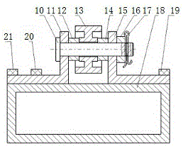 Track system of circular vertical elevator and elevator system with track system