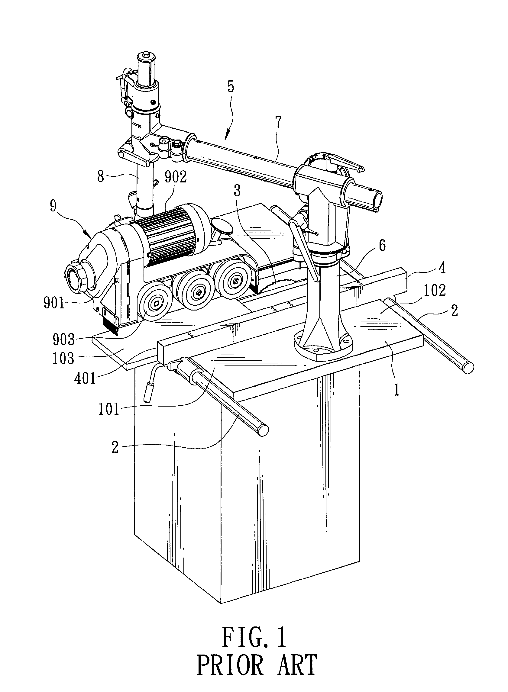 Feeding mechanism for a woodworking machine