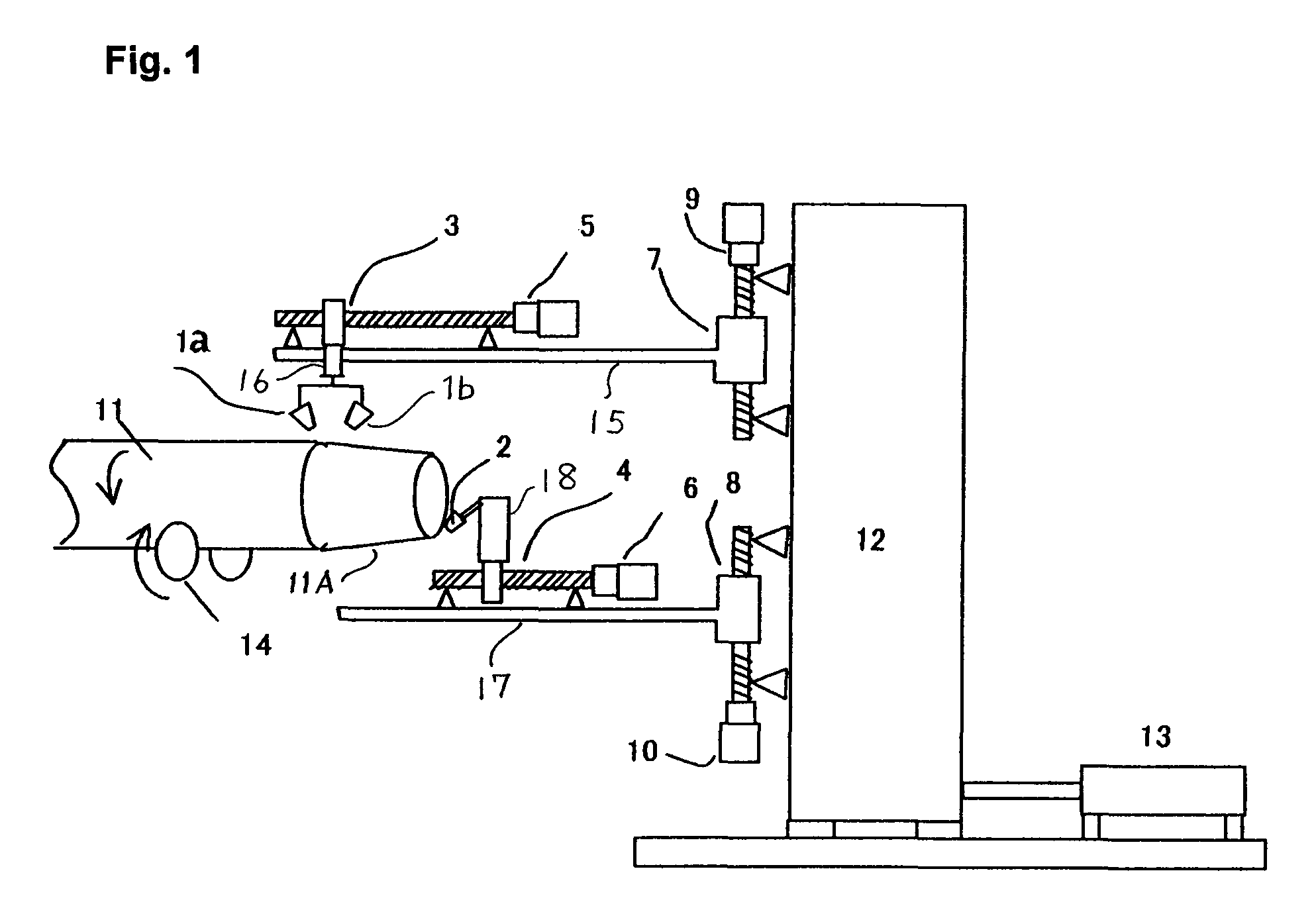 Coating apparatus for applying a UV curable resin to a threaded end of a steel pipe