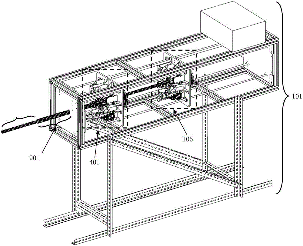 Modular high-redundancy multi-degree-of-freedom flexible mechanical arm system