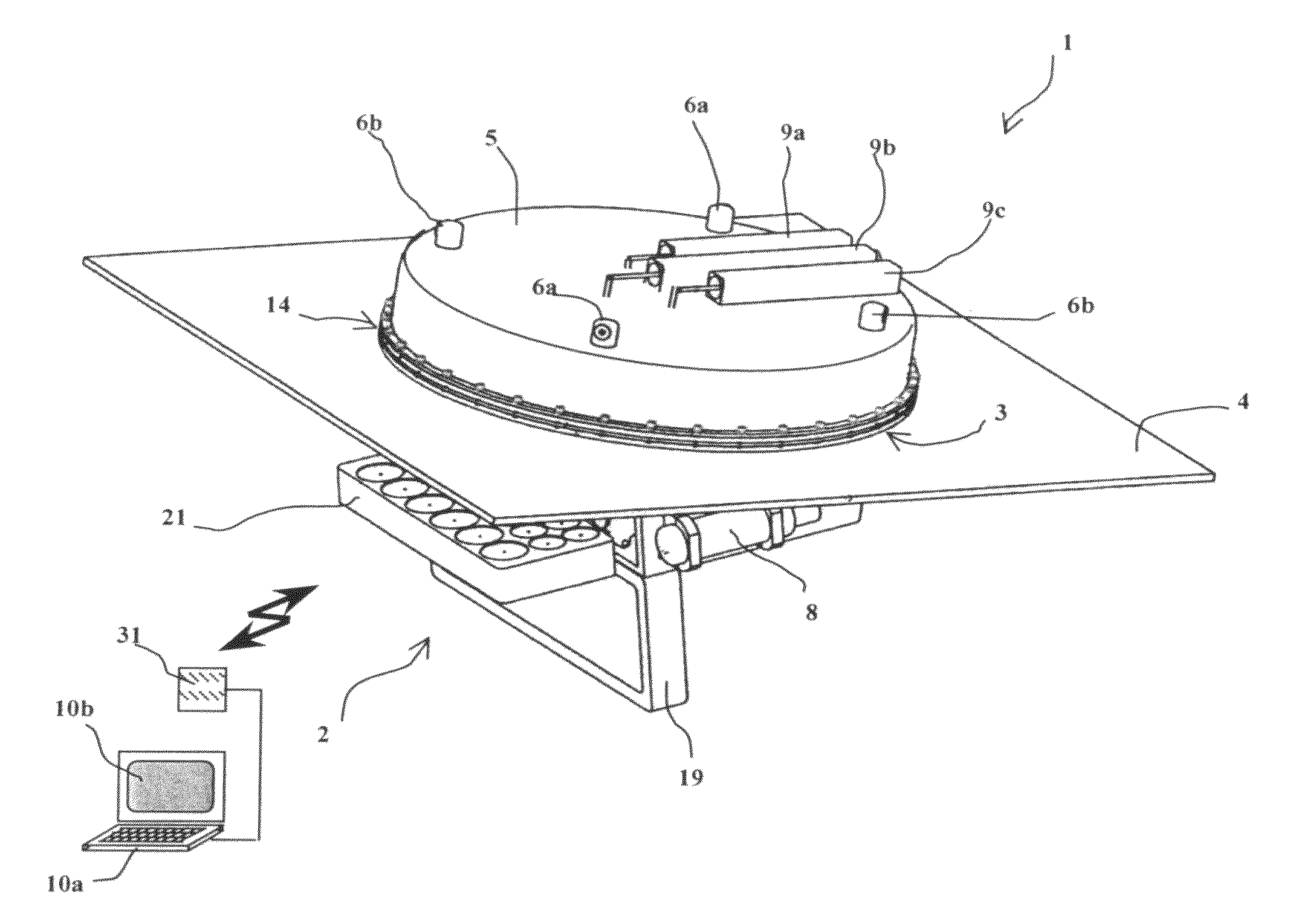 Retractable light turret