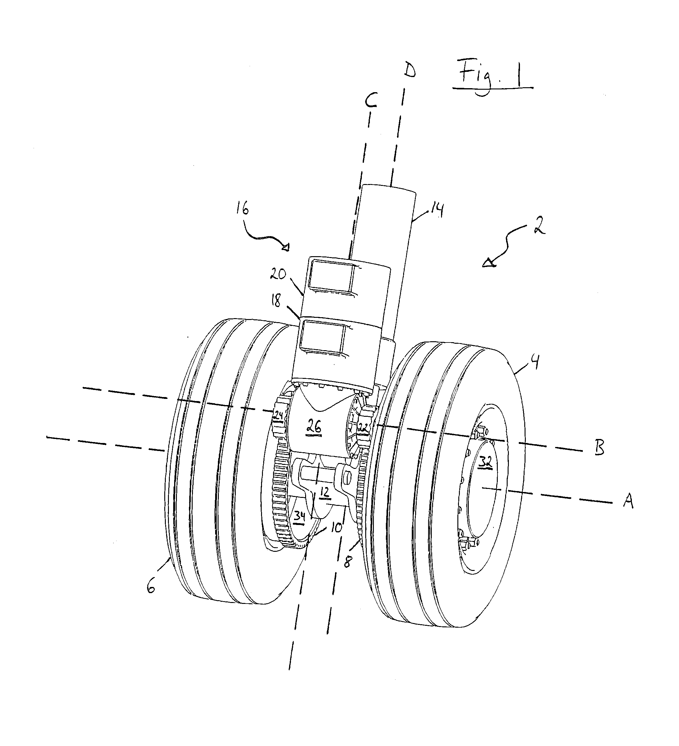 Drive unit for aircraft running gear wheels