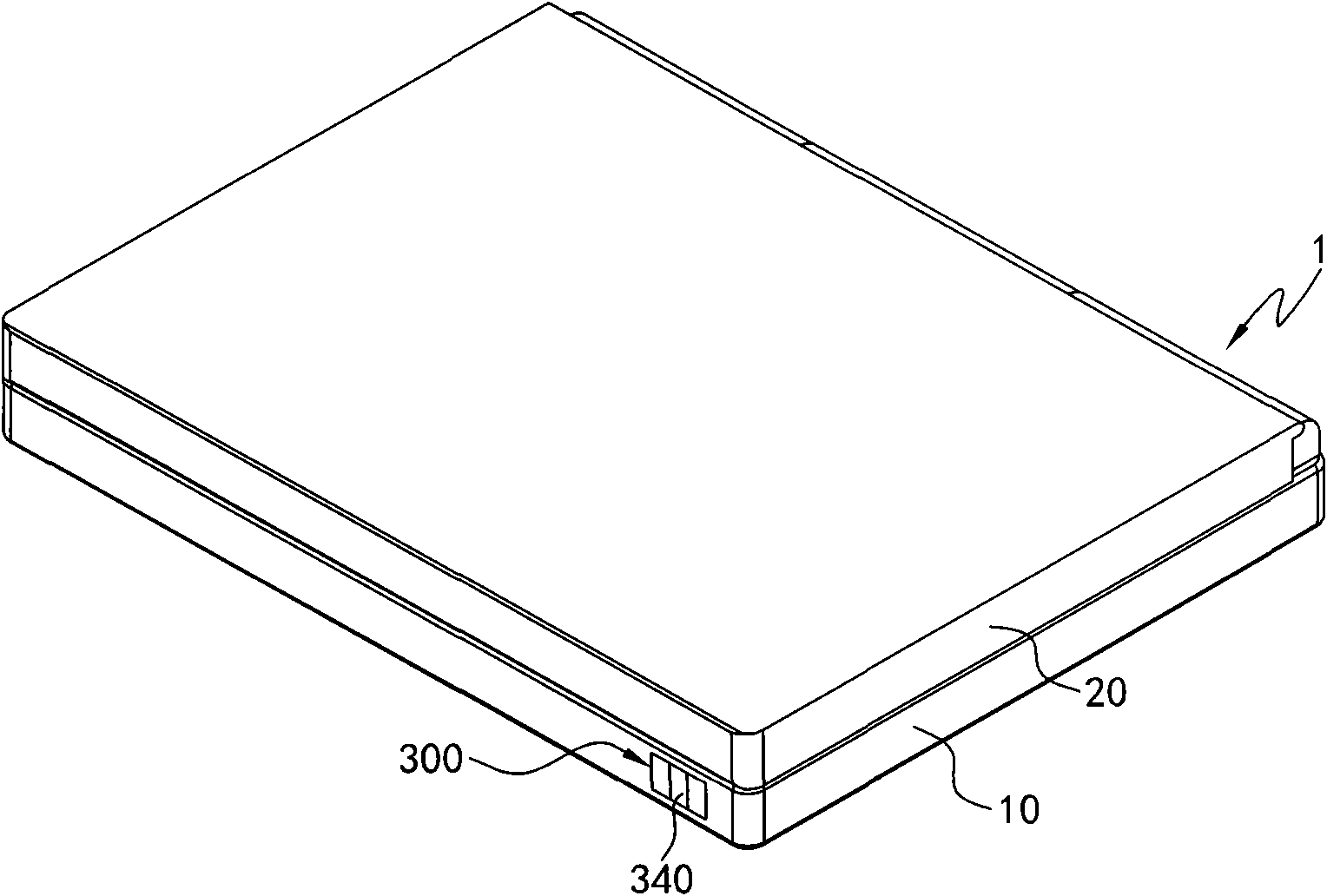 Electronic device with induction-type cover-lifting function