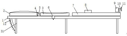 An orthopedic traction frame for medical orthopedics