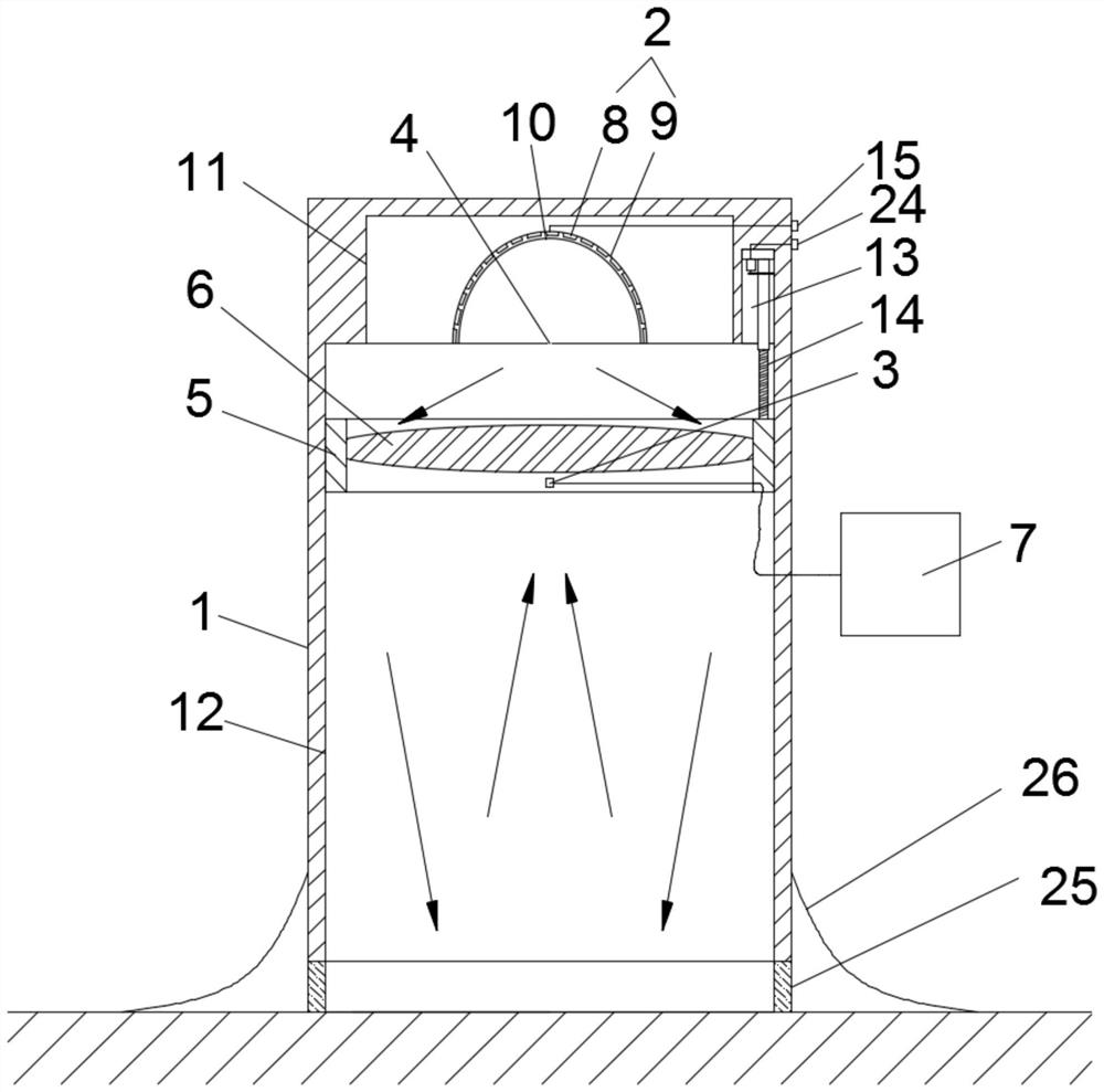 Detection device for electric vehicle reinforced corrosion test