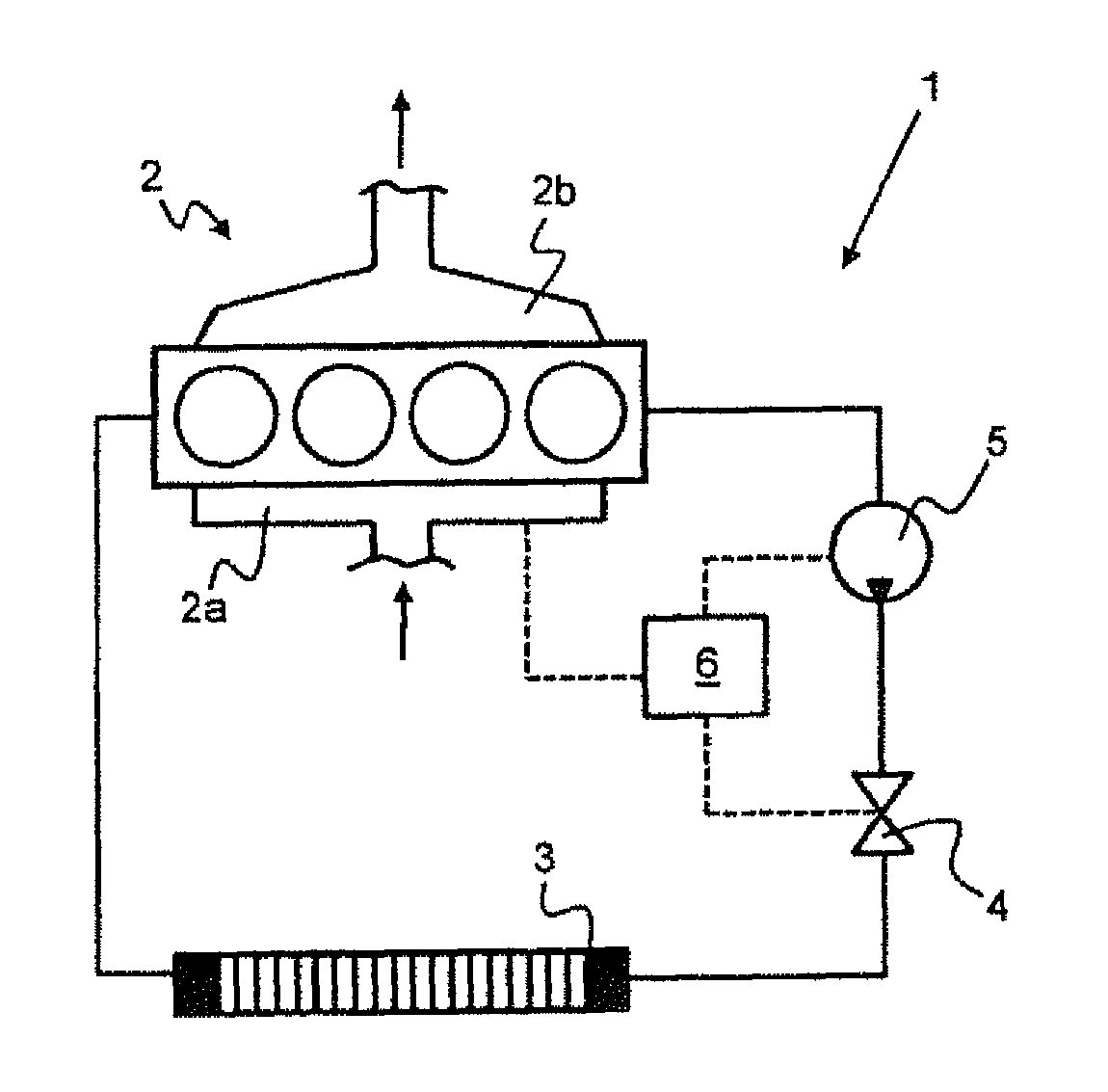 Coolant circuit for an internal combustion engine and method of operating a coolant circuit