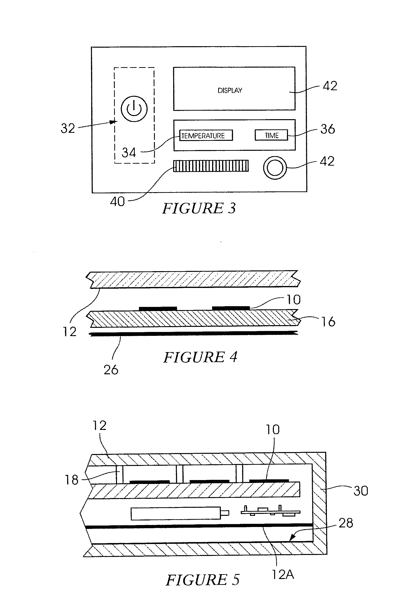 Pressure dependent capacitive sensing circuit switch construction