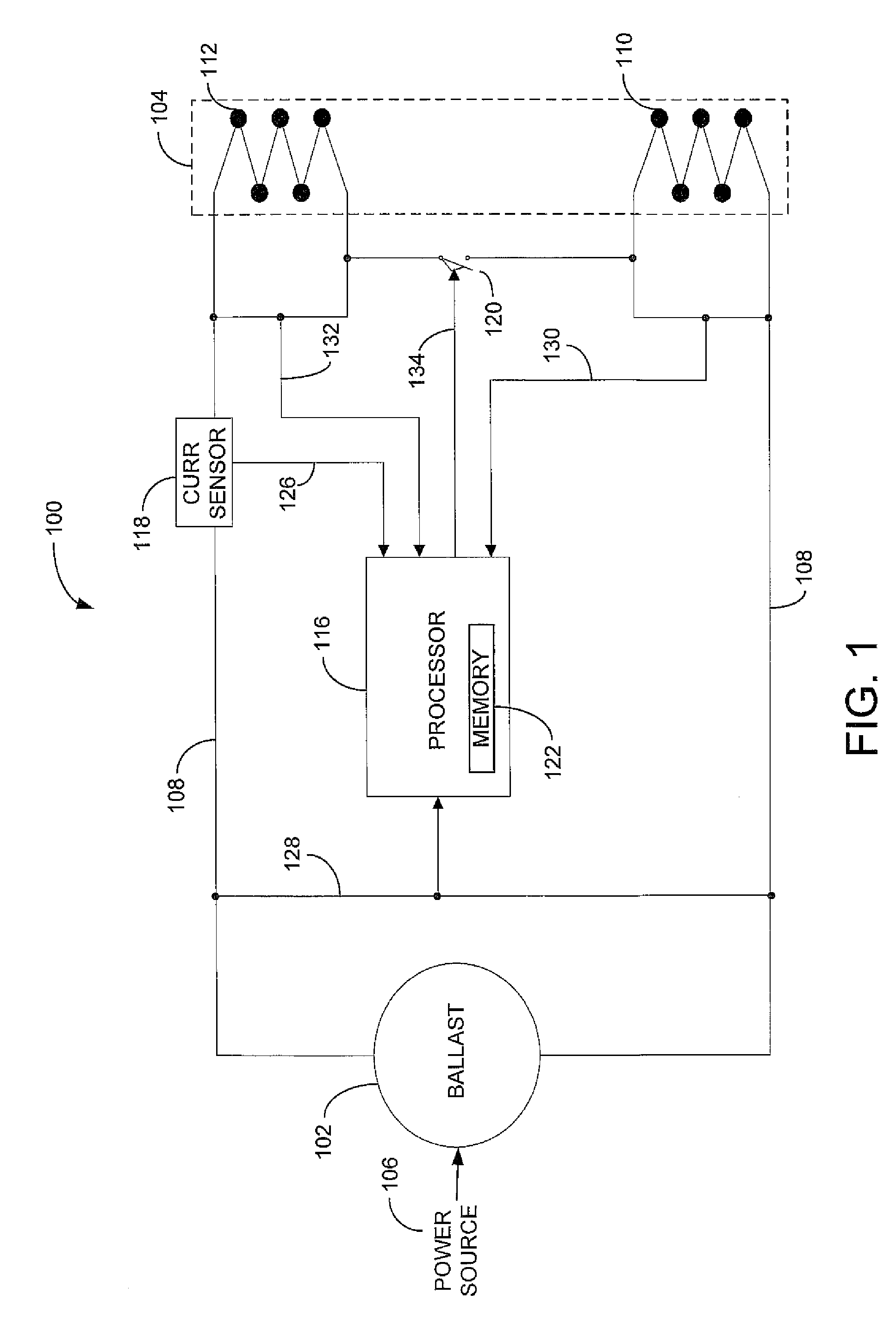 Starter for a gas discharge light source