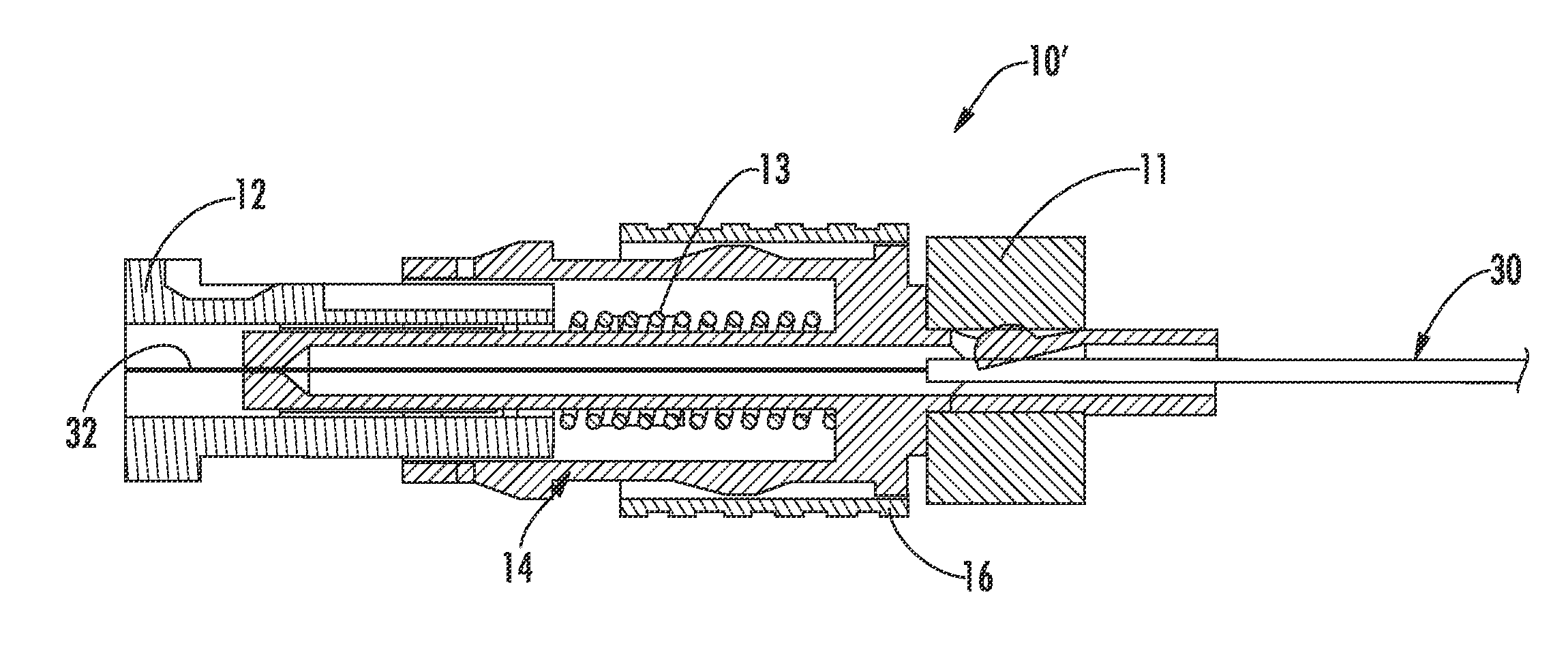 Termination system for fiber optic connection