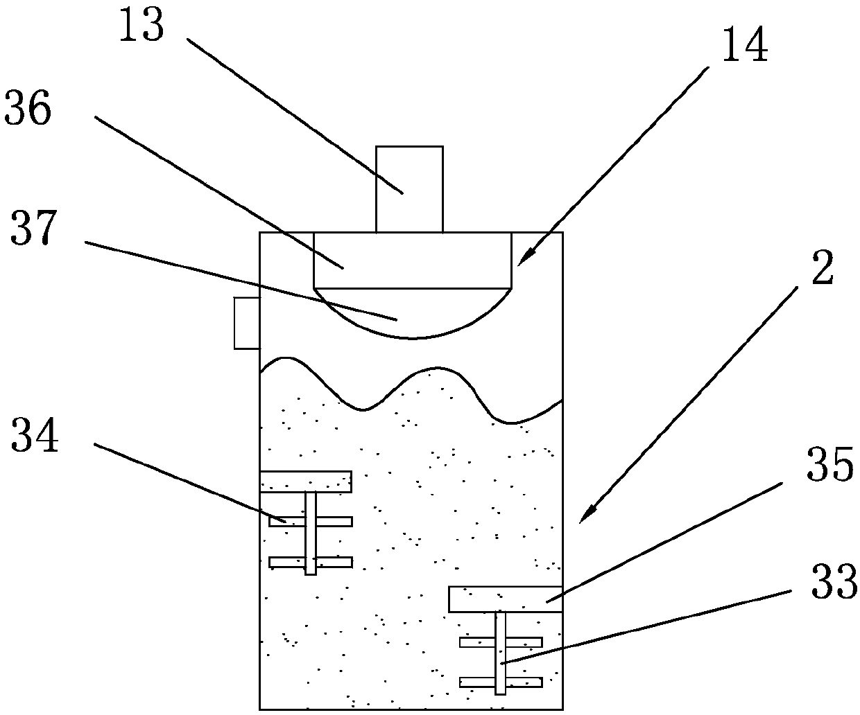 Lake water purification device and treatment method thereof