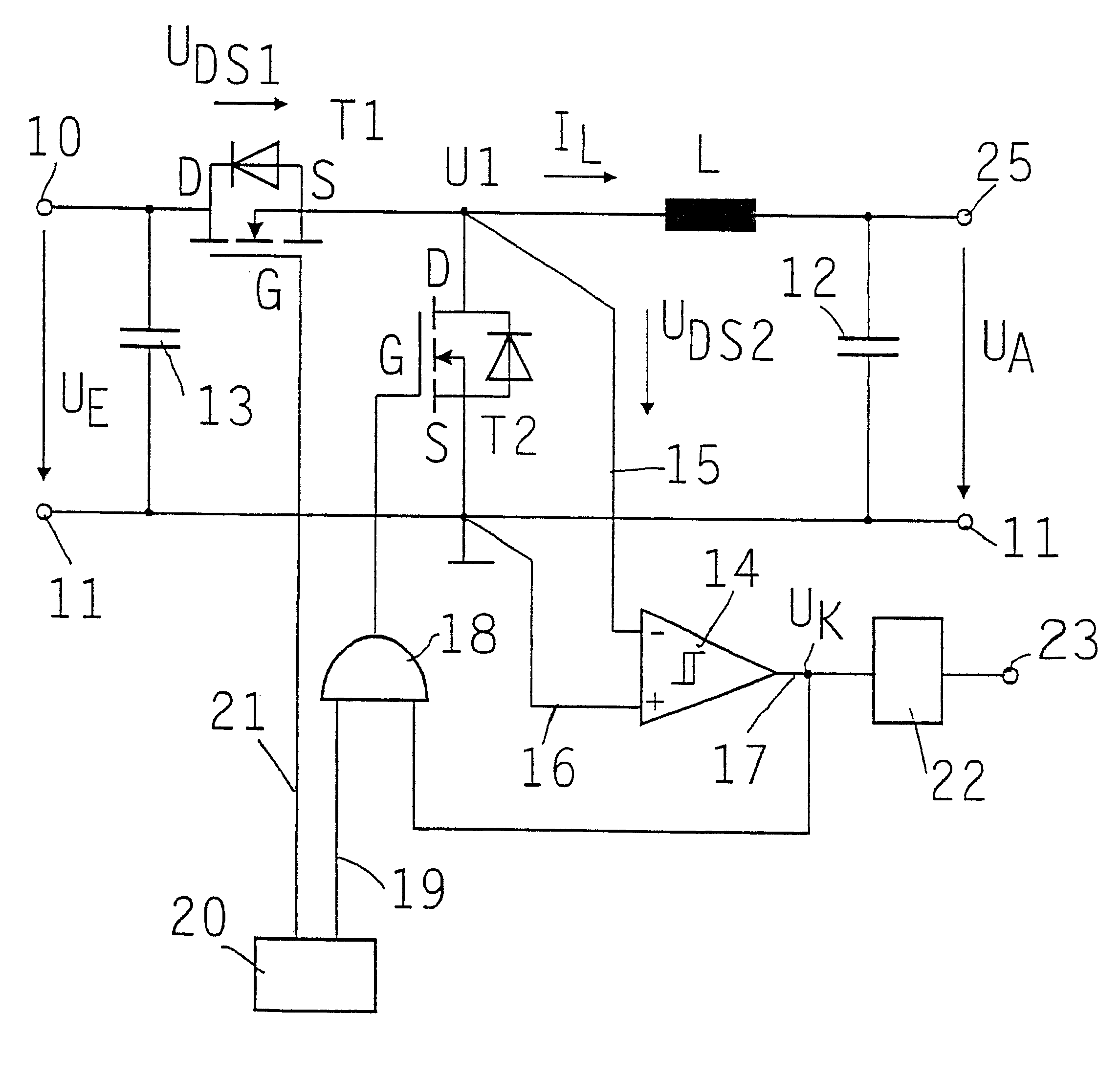 Step-down constant-current transformer