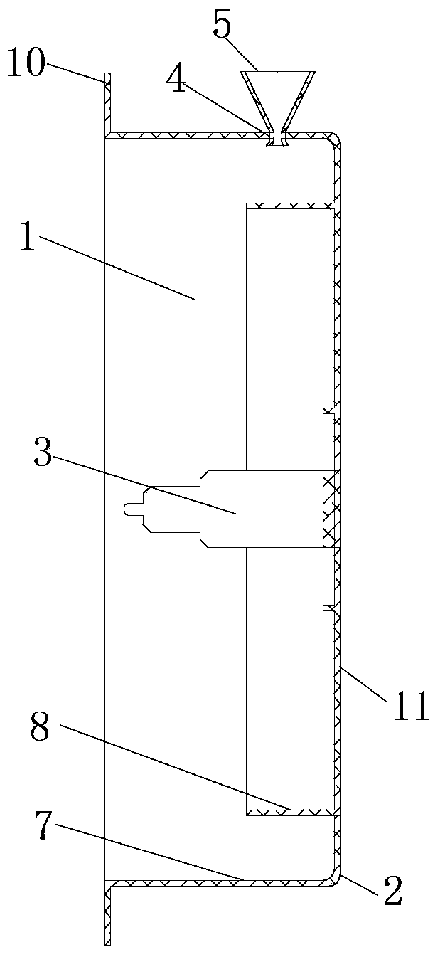 Air director for pull rope type engine